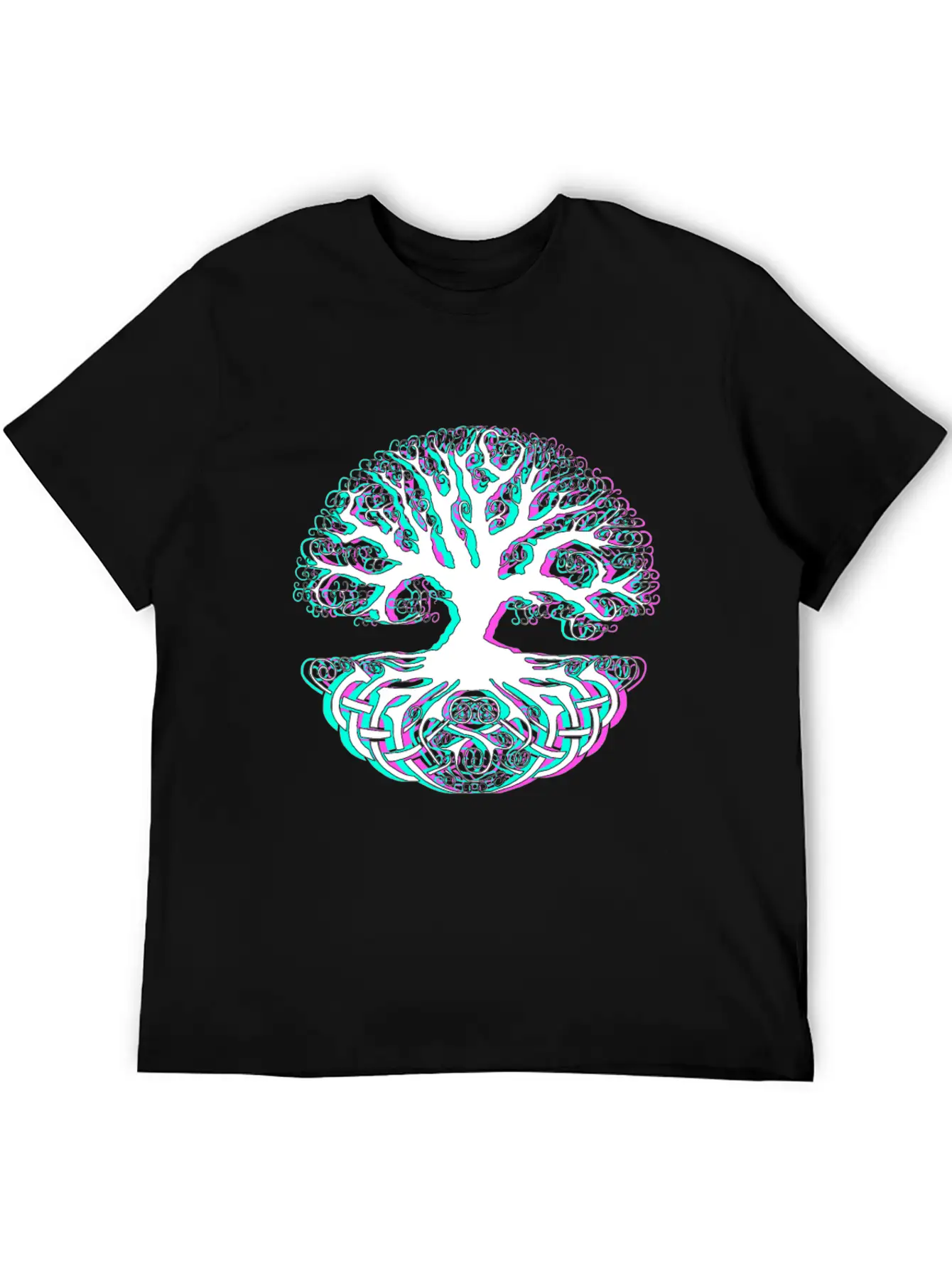 Tree Unisex Short Sleeve Soft Cotton T-Shirt – Casual Everyday Wear
