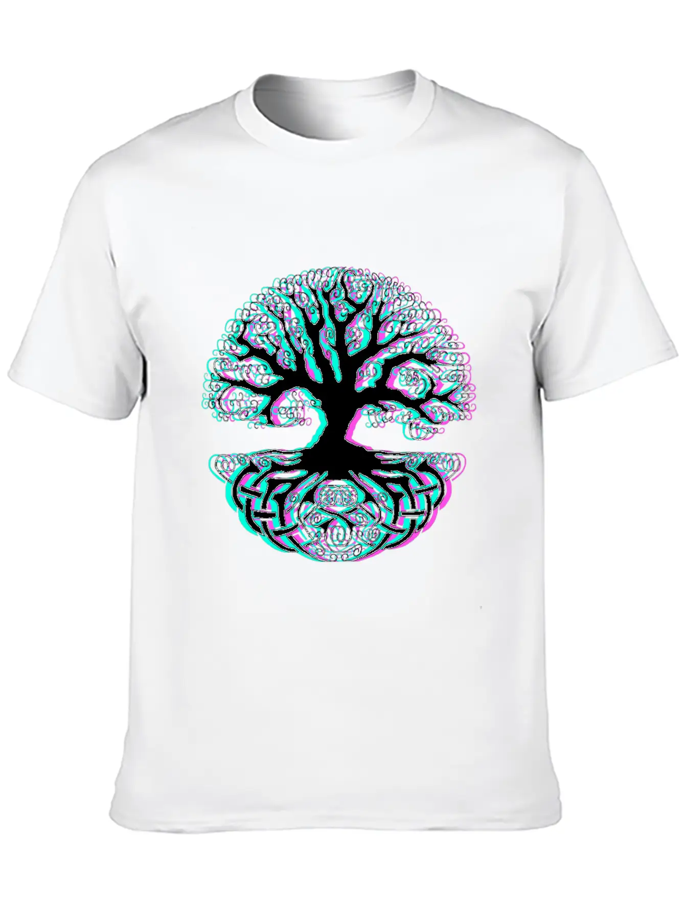 Tree Unisex Short Sleeve Soft Cotton T-Shirt – Casual Everyday Wear
