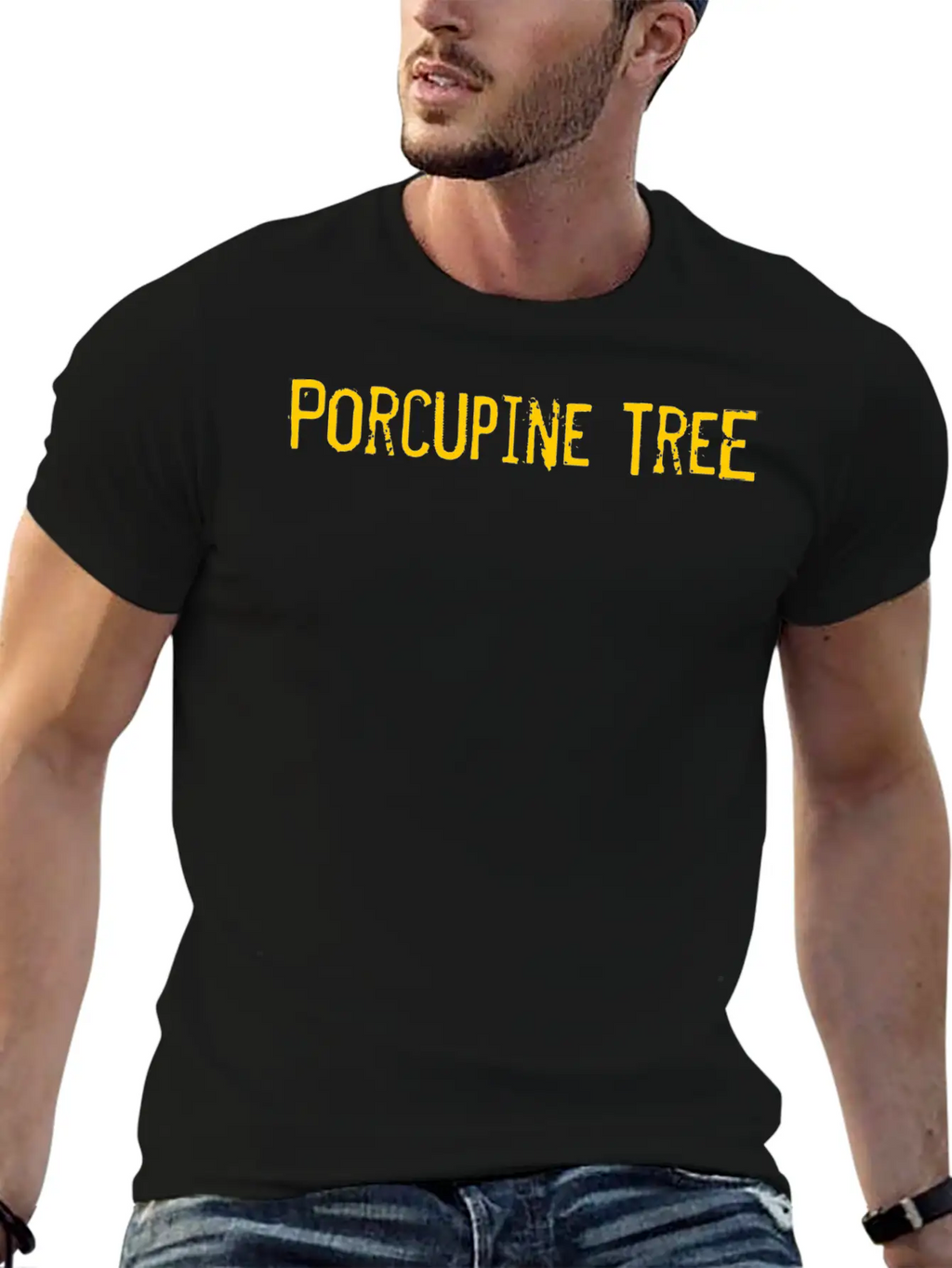 Tree Yellow Unisex Casual T-Shirt – Clean Design For Daily Comfort