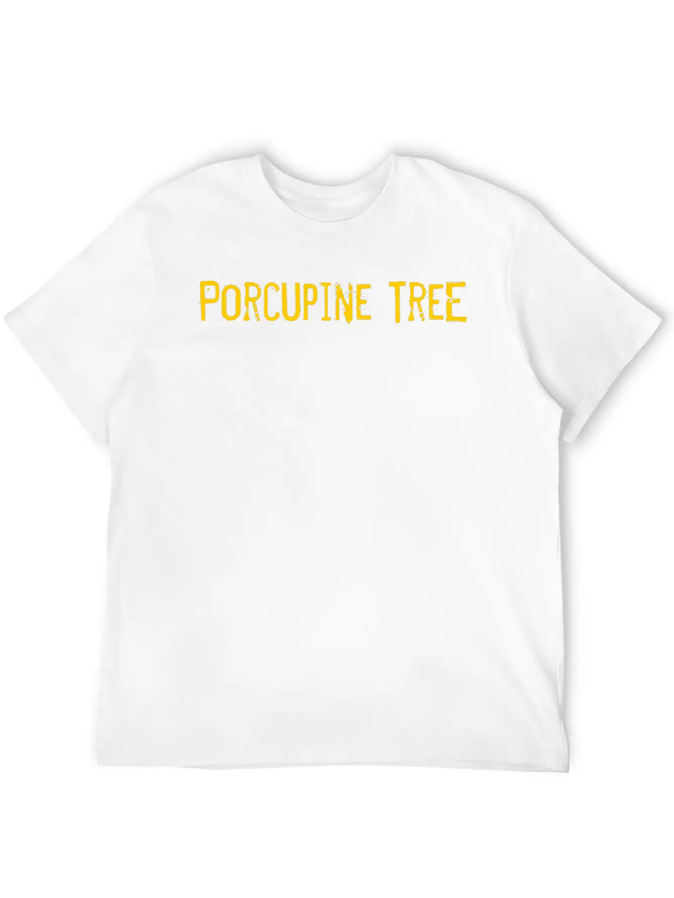 Tree Yellow Unisex Casual T-Shirt – Clean Design For Daily Comfort
