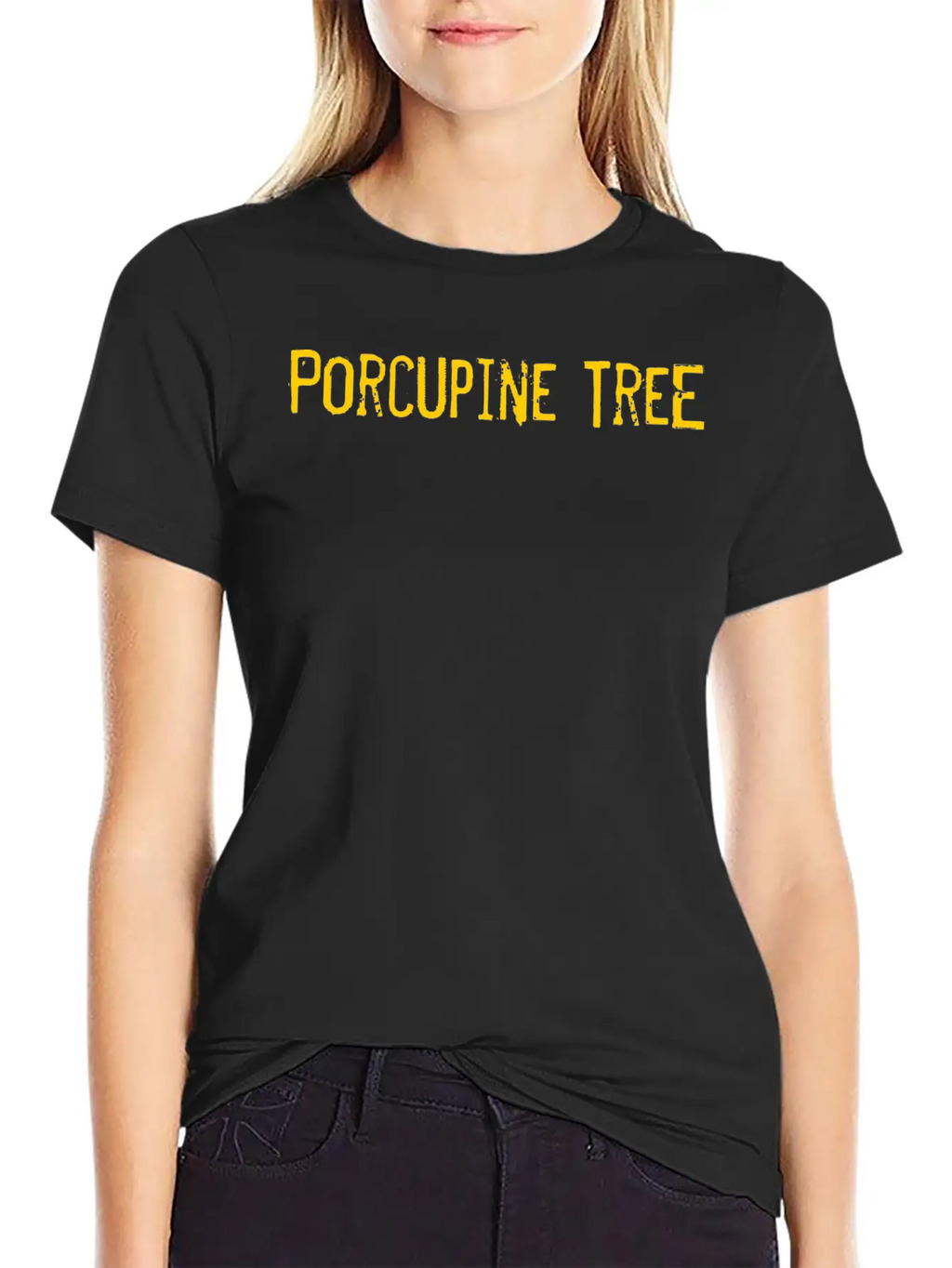 Tree Yellow Unisex Casual T-Shirt – Clean Design For Daily Comfort
