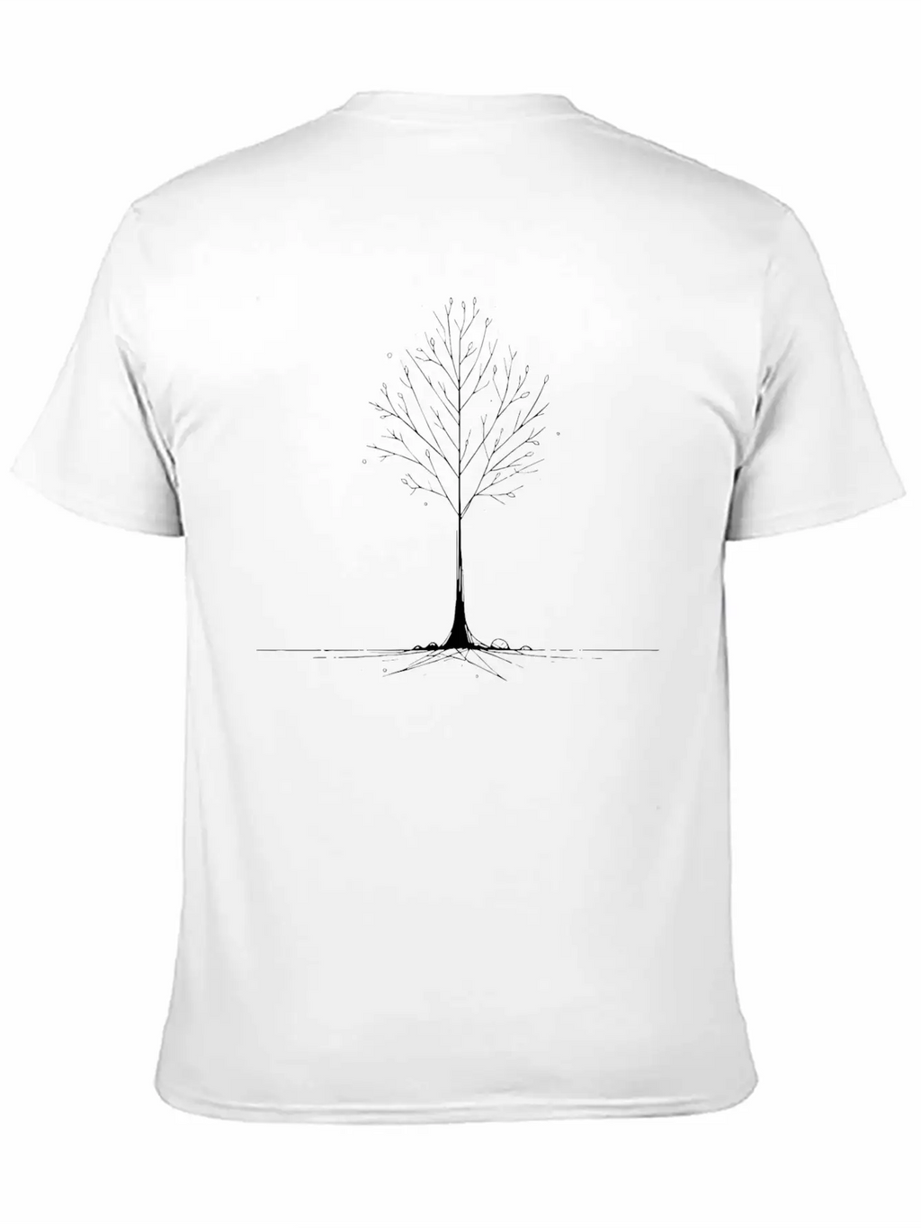 Tree1 Breathable Soft Cotton T-Shirt – Timeless Casual Look