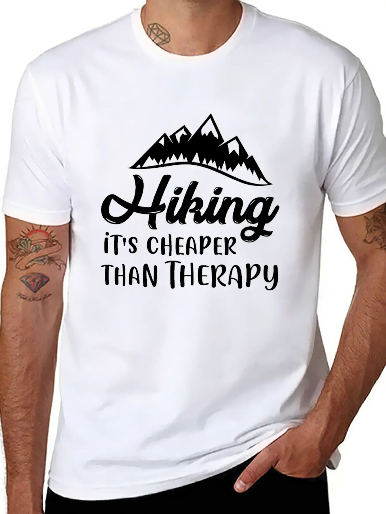 Trekking Hiking Unisex Casual T-Shirt – Clean Design For Daily Comfort