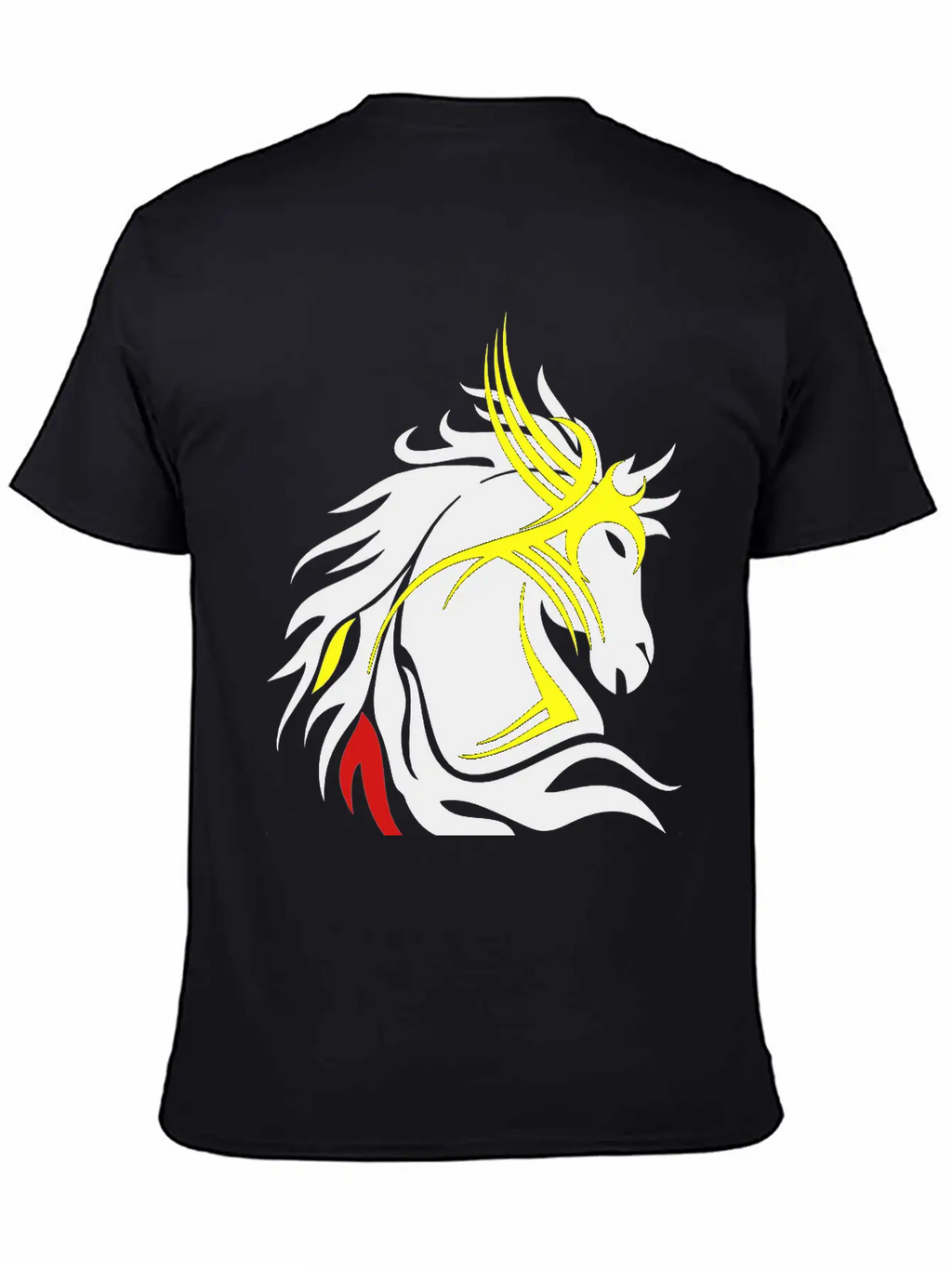 Tribal Horse Head 13 Darr Essential Cotton Tee For Daily Outfits – Unisex Style