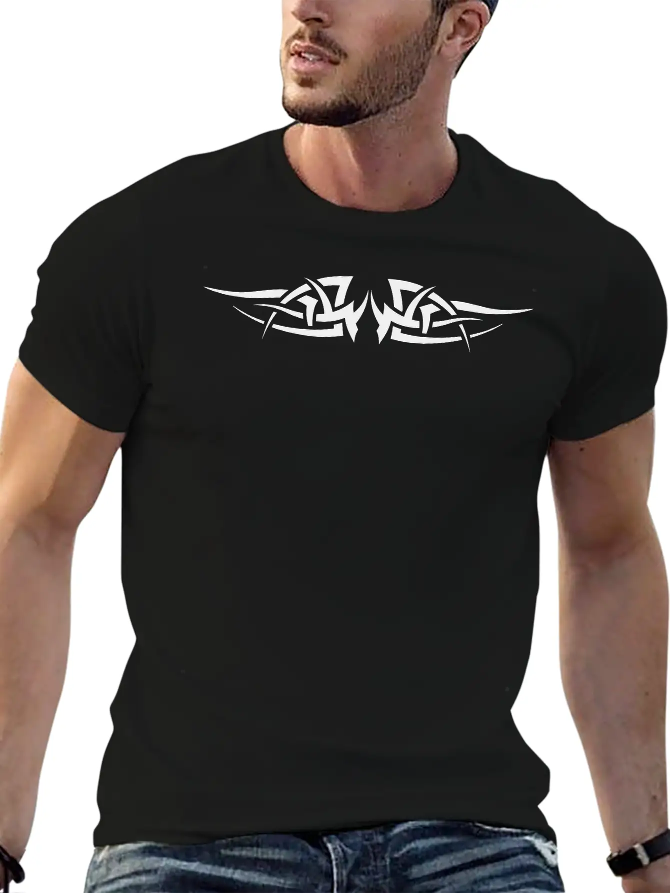 Tribal Unisex Casual T-Shirt – Clean Design For Daily Comfort