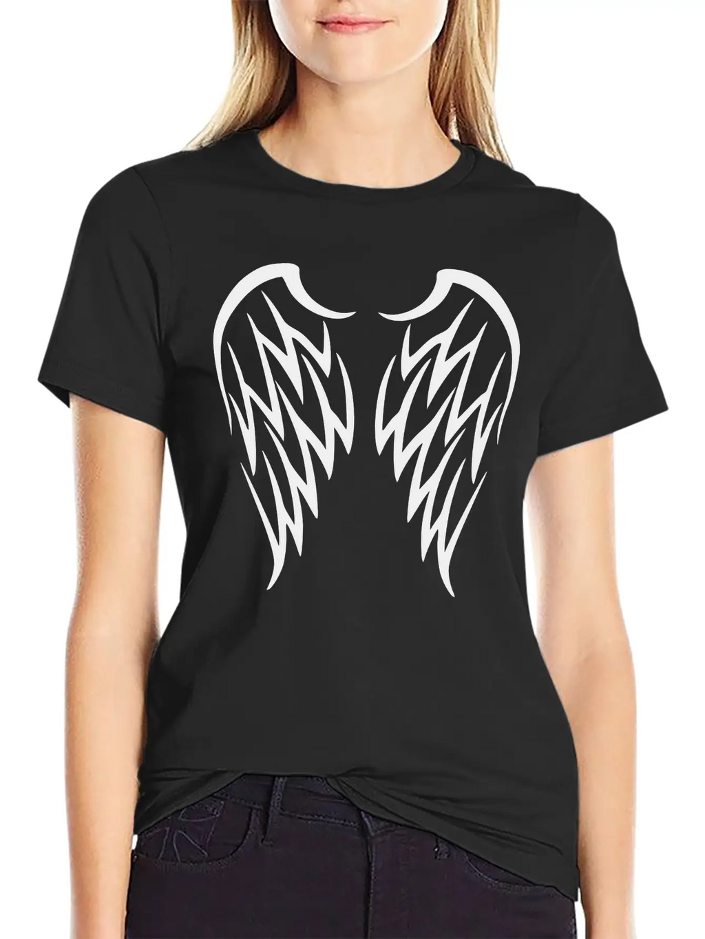Tribal Wings Unisex Casual T-Shirt – Clean Design For Daily Comfort