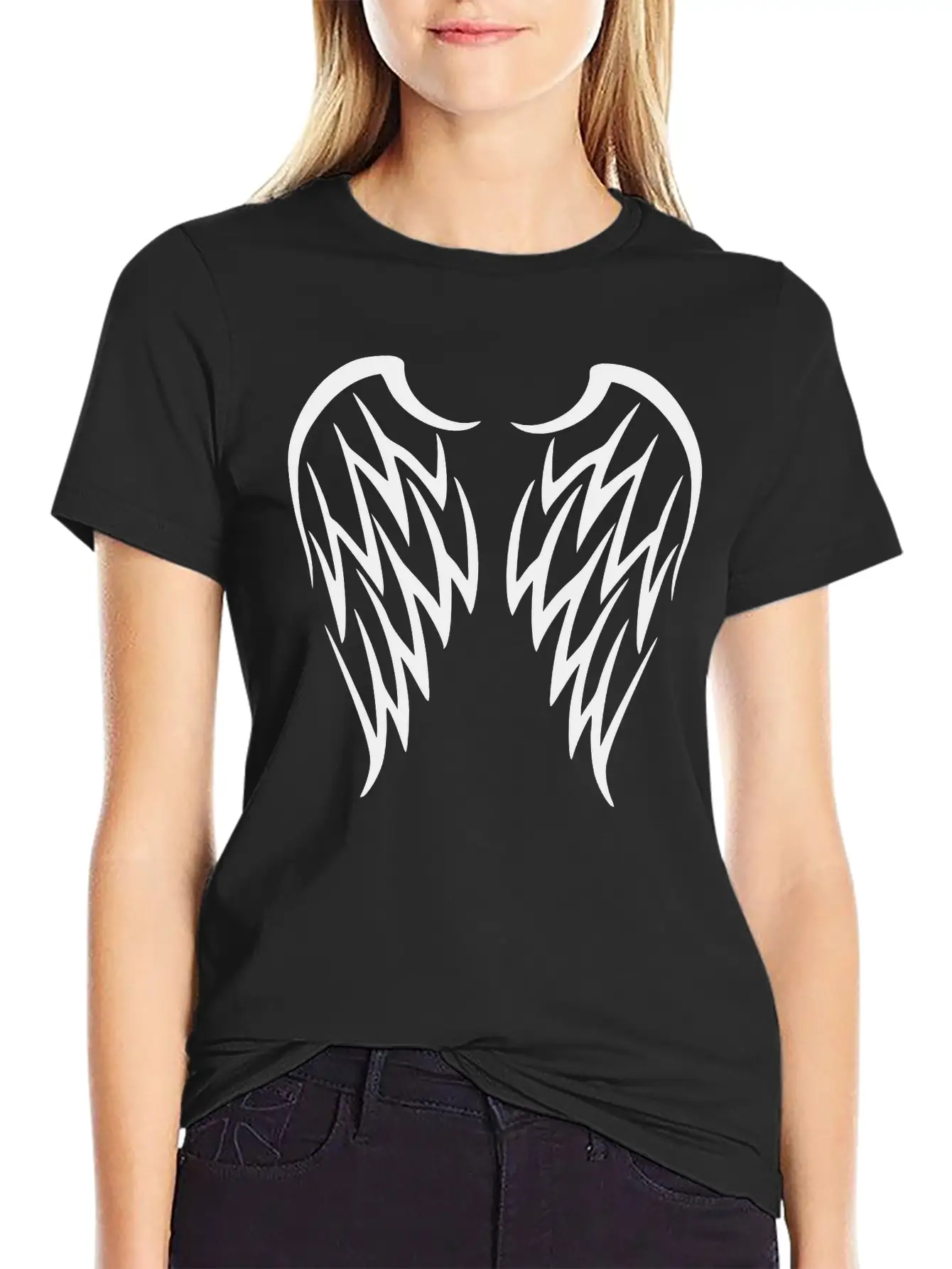 Tribal Wings Unisex Casual T-Shirt – Clean Design For Daily Comfort