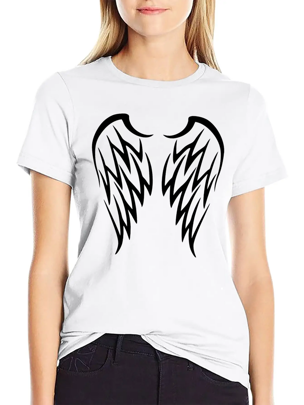 Tribal Wings Unisex Casual T-Shirt – Clean Design For Daily Comfort