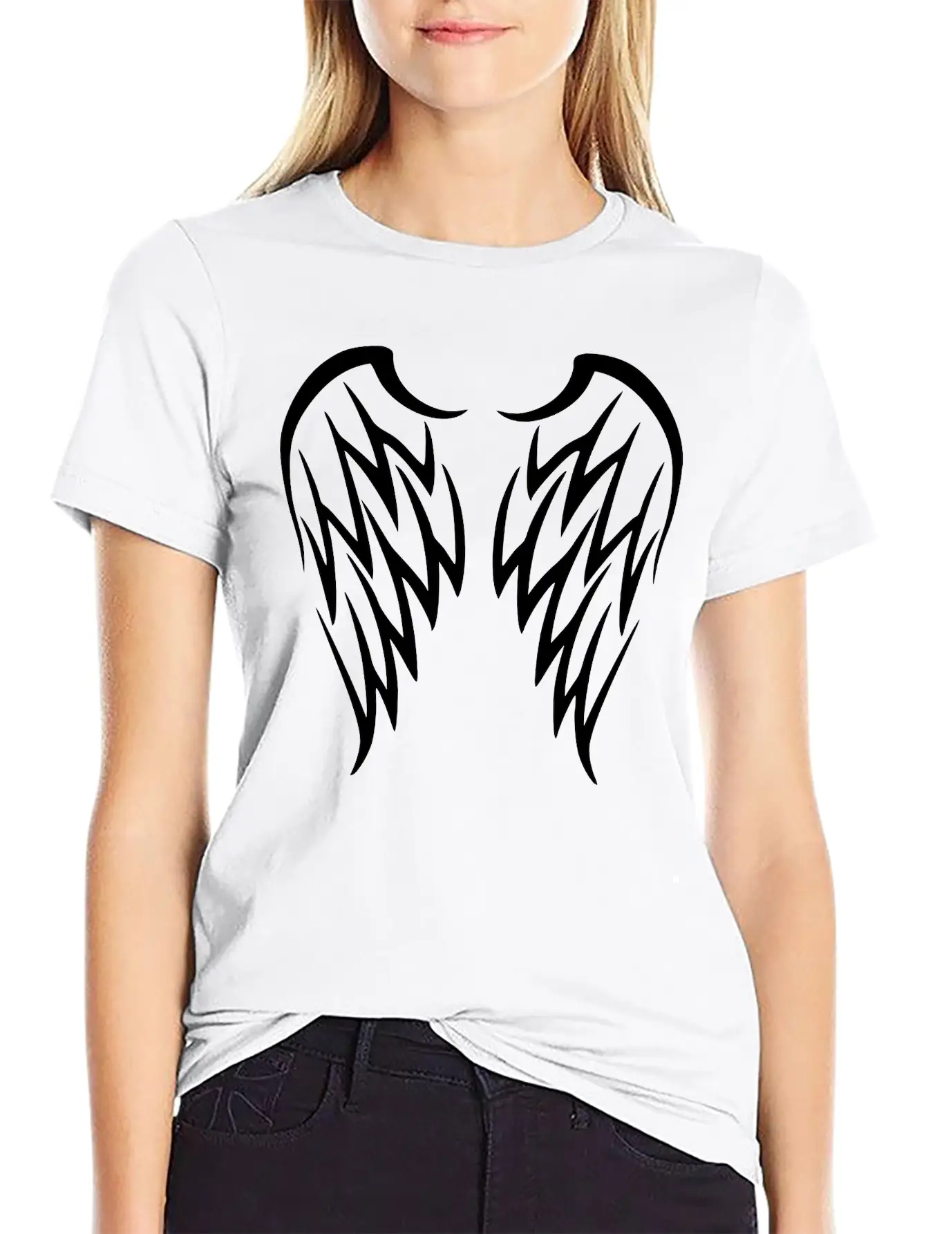 Tribal Wings Unisex Casual T-Shirt – Clean Design For Daily Comfort