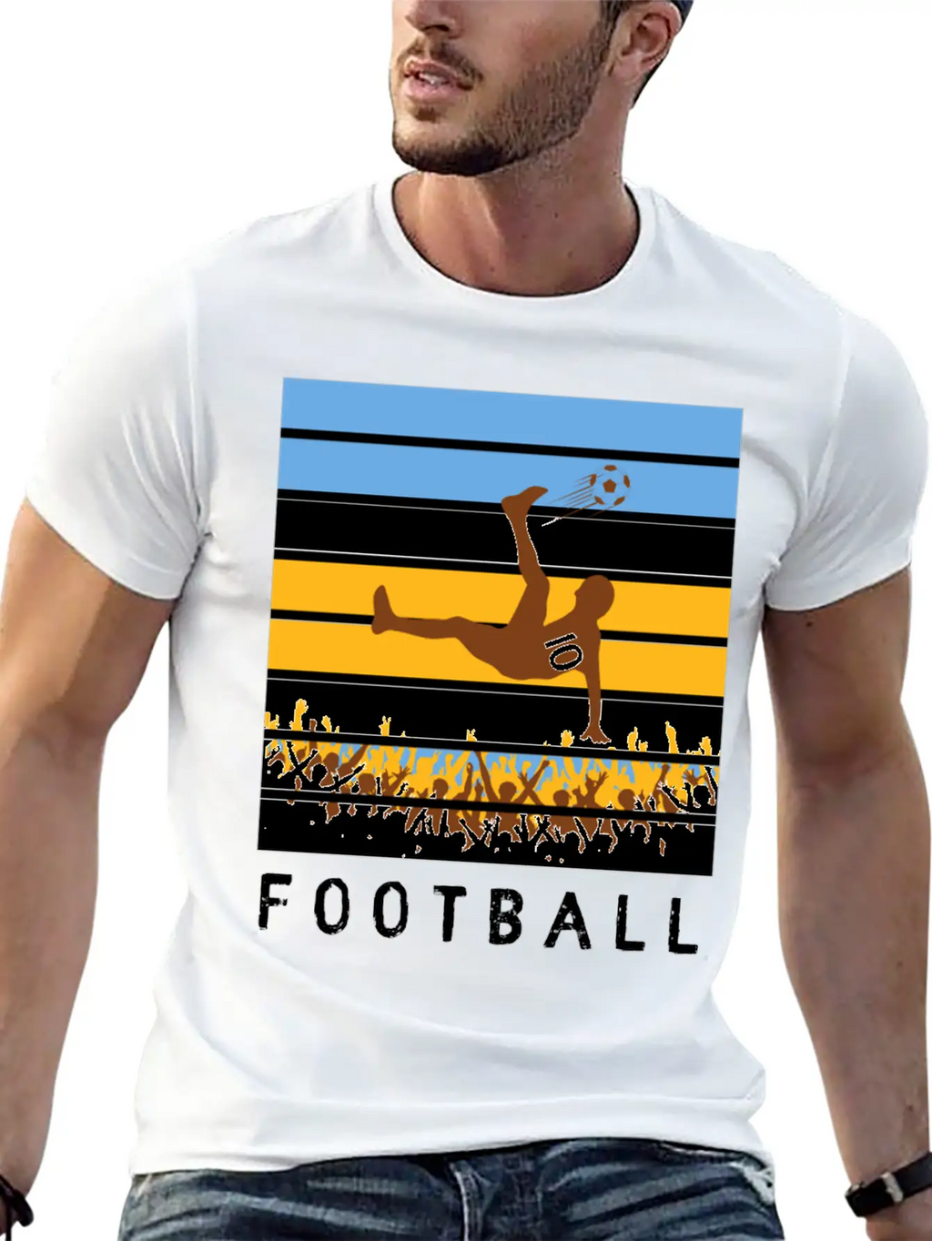 Tribute To Football Winner Unisex Casual T-Shirt – Clean Design For Daily Comfort