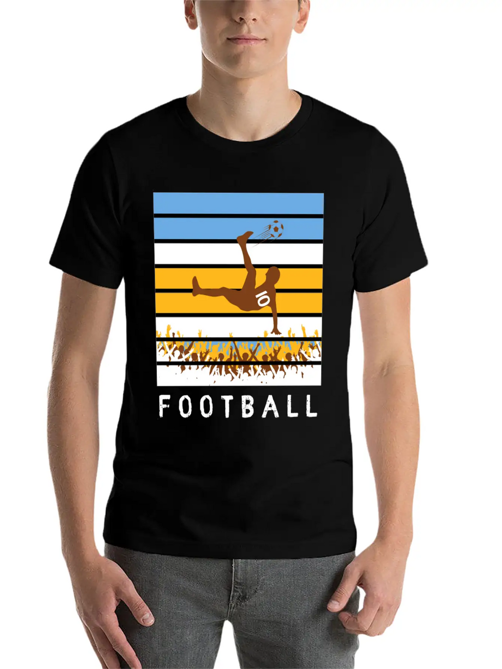 Tribute To Football Winner Unisex Casual T-Shirt – Clean Design For Daily Comfort