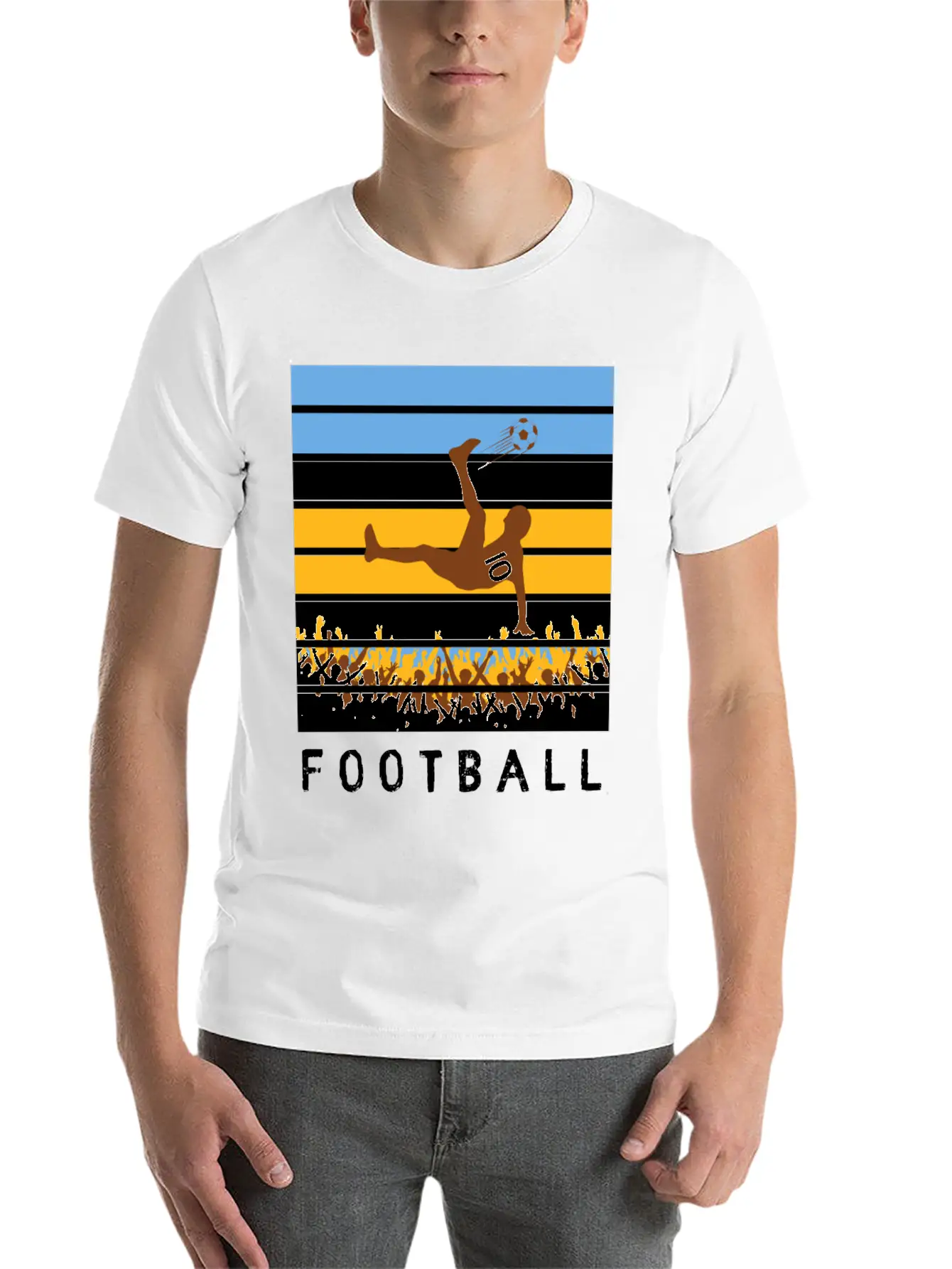 Tribute To Football Winner Unisex Casual T-Shirt – Clean Design For Daily Comfort