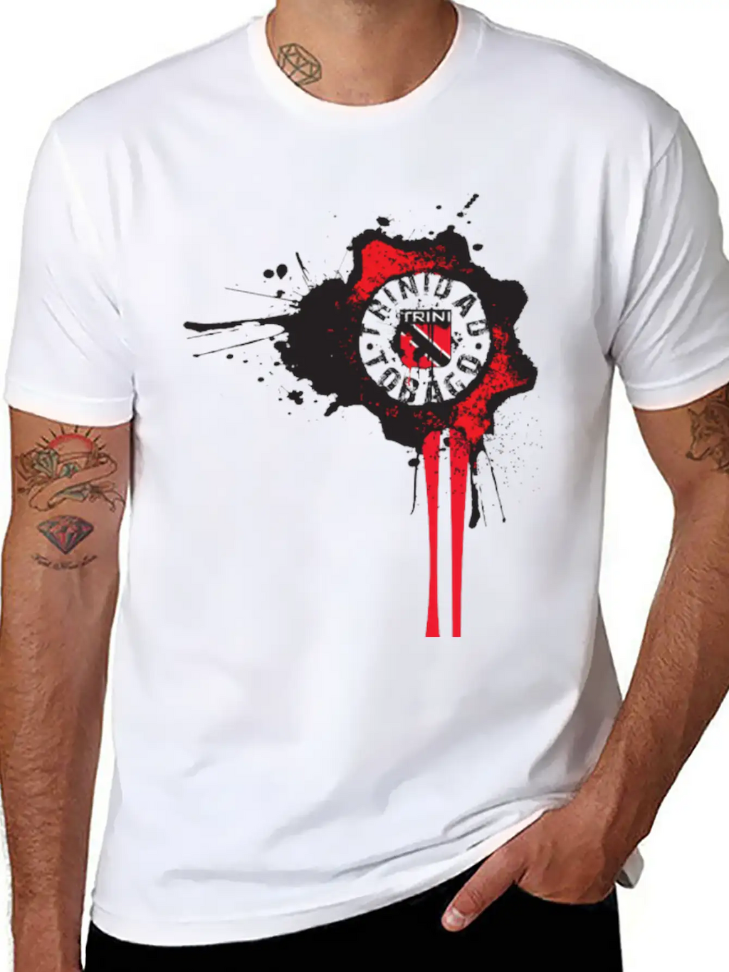 Trinbago Grunge Unisex Casual T-Shirt – Clean Design For Daily Comfort