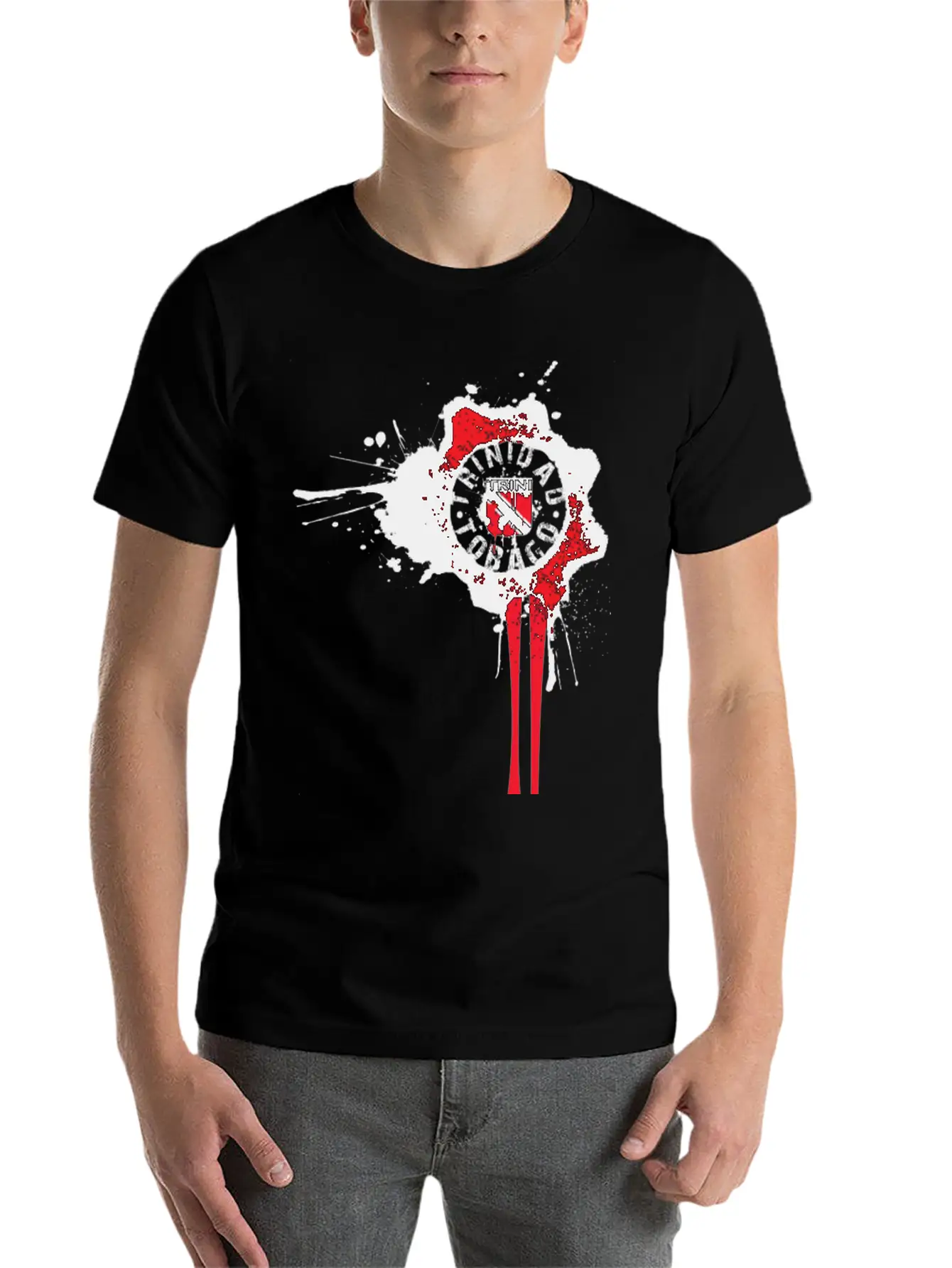 Trinbago Grunge Unisex Casual T-Shirt – Clean Design For Daily Comfort