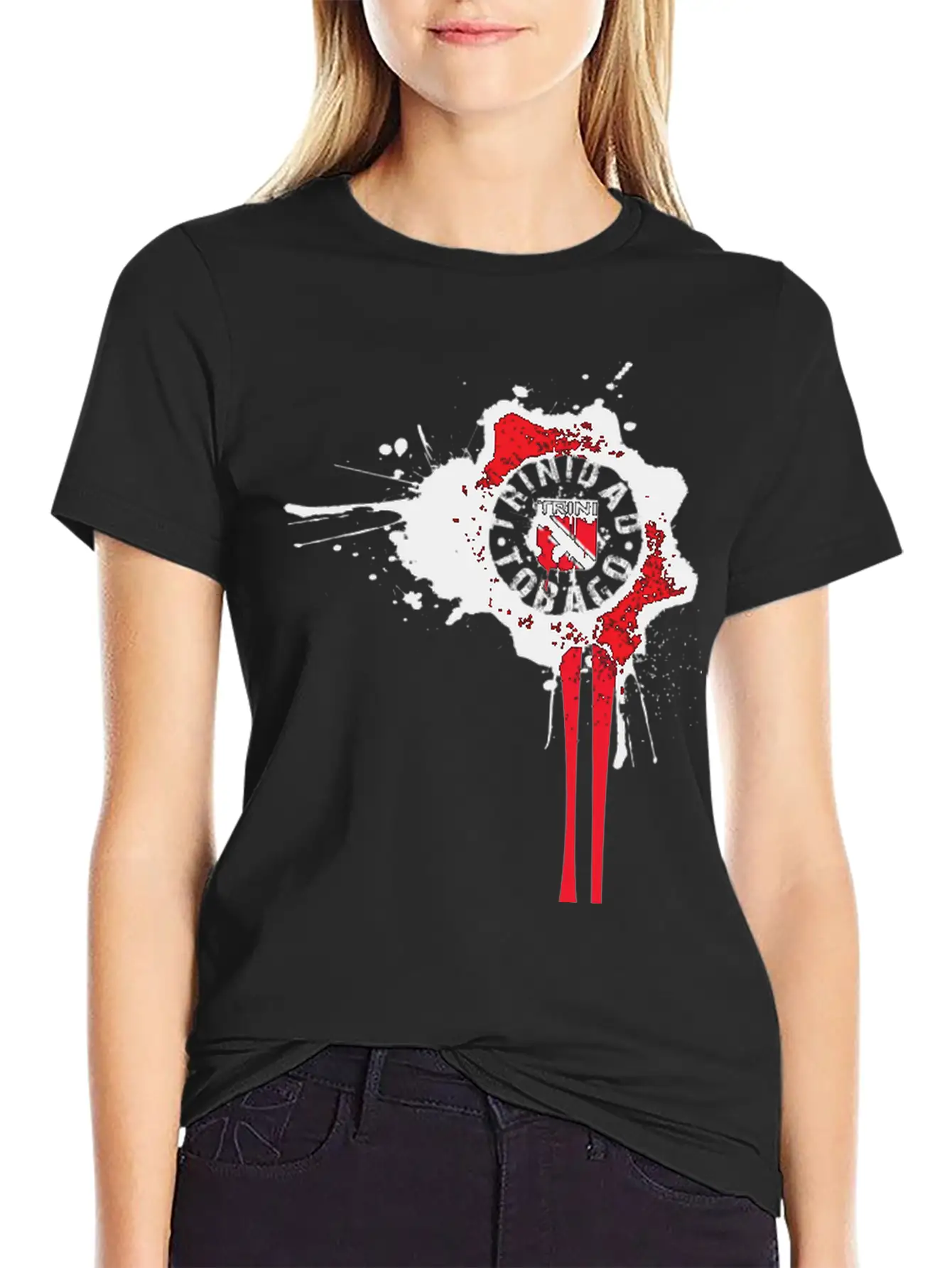 Trinbago Grunge Unisex Casual T-Shirt – Clean Design For Daily Comfort