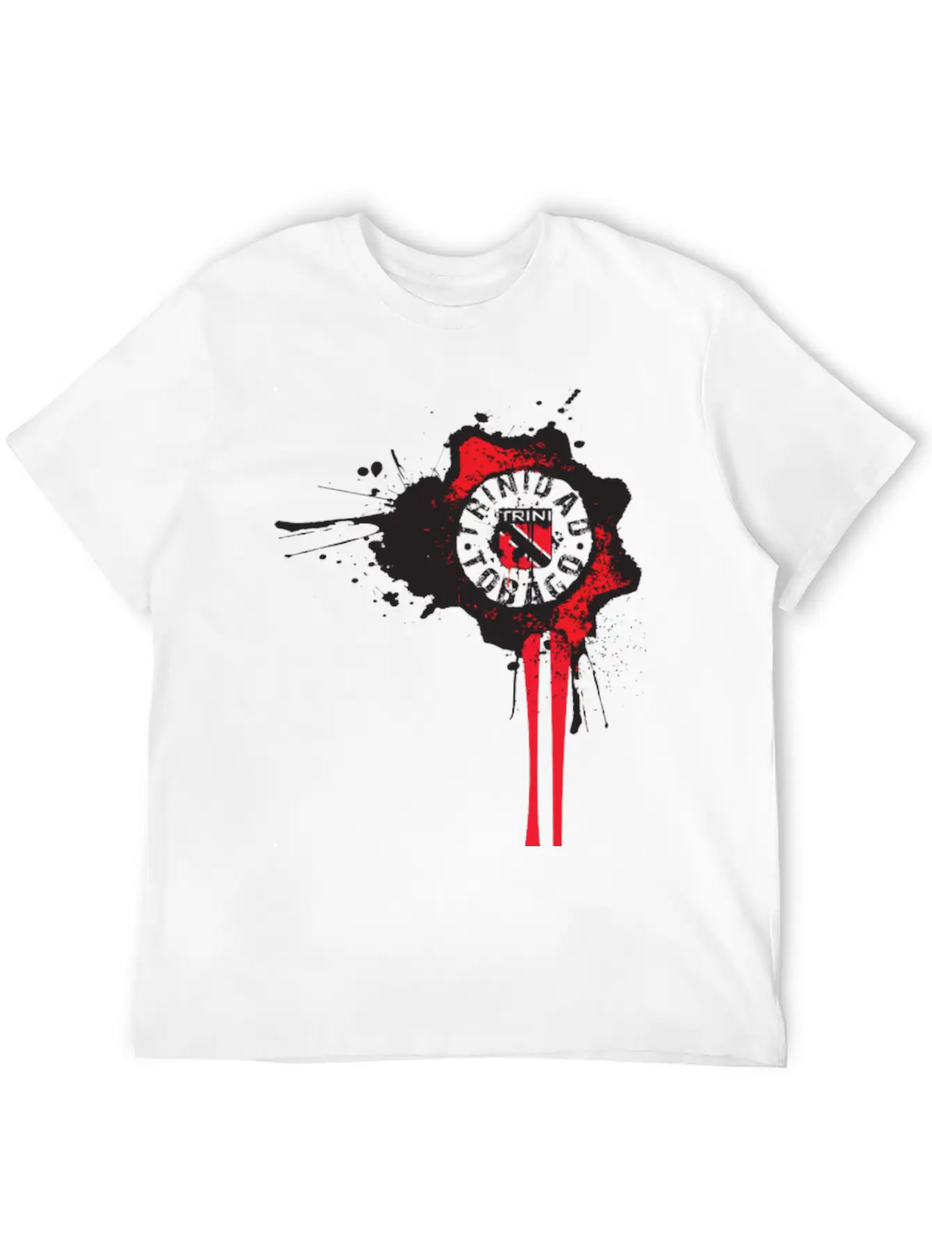 Trinbago Grunge Unisex Casual T-Shirt – Clean Design For Daily Comfort