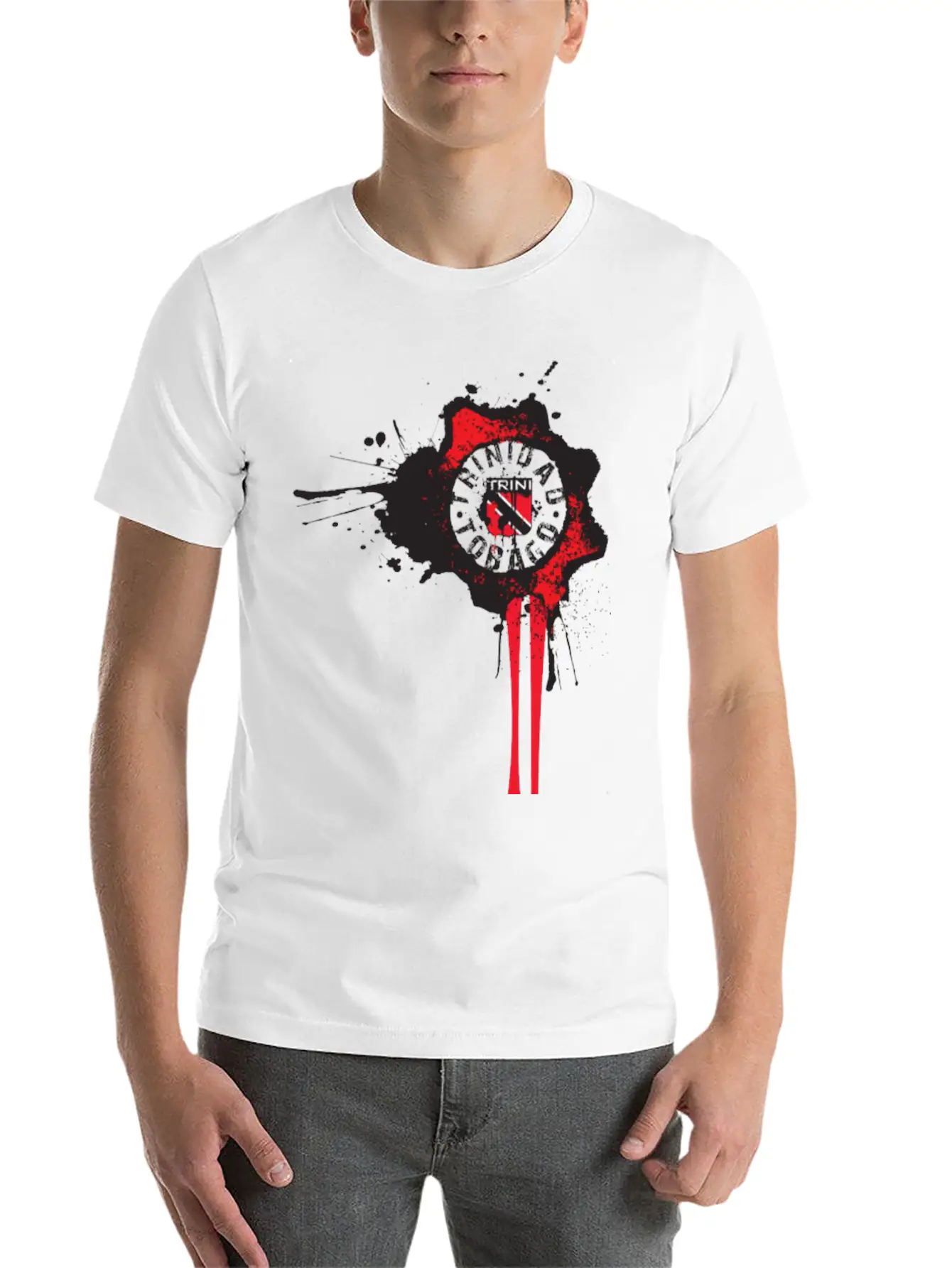 Trinbago Grunge Unisex Casual T-Shirt – Clean Design For Daily Comfort