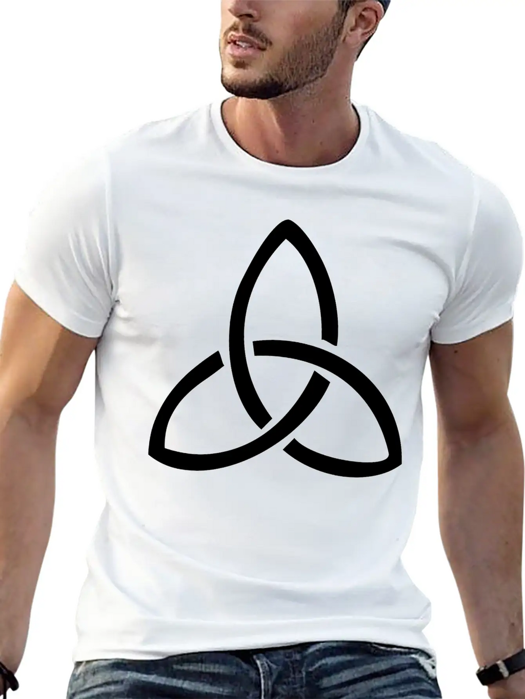 Trinity Knot Unisex Casual T-Shirt – Clean Design For Daily Comfort