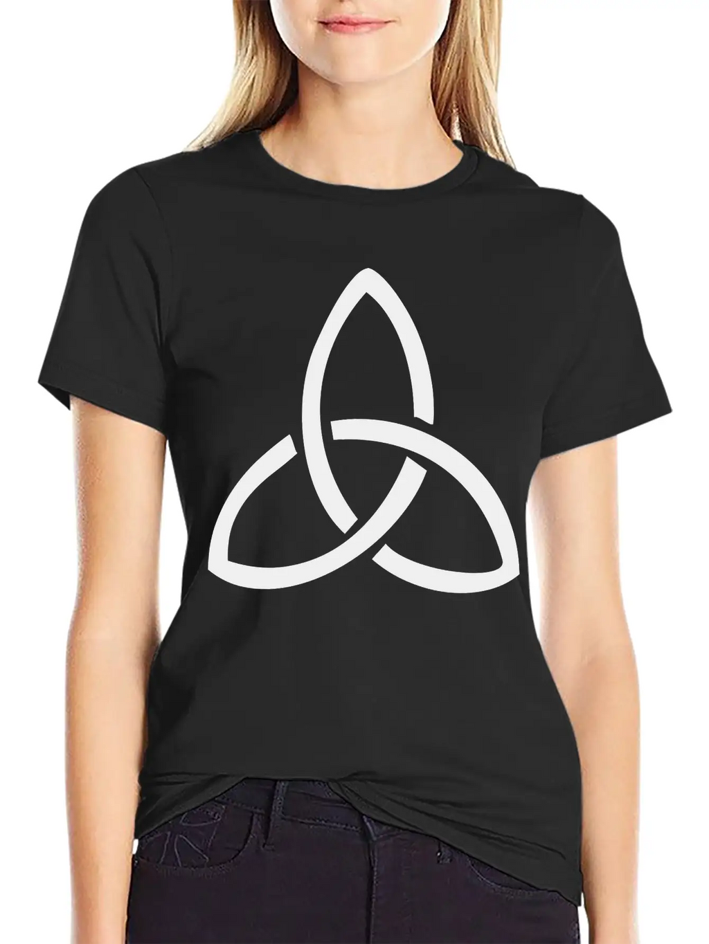Trinity Knot Unisex Casual T-Shirt – Clean Design For Daily Comfort
