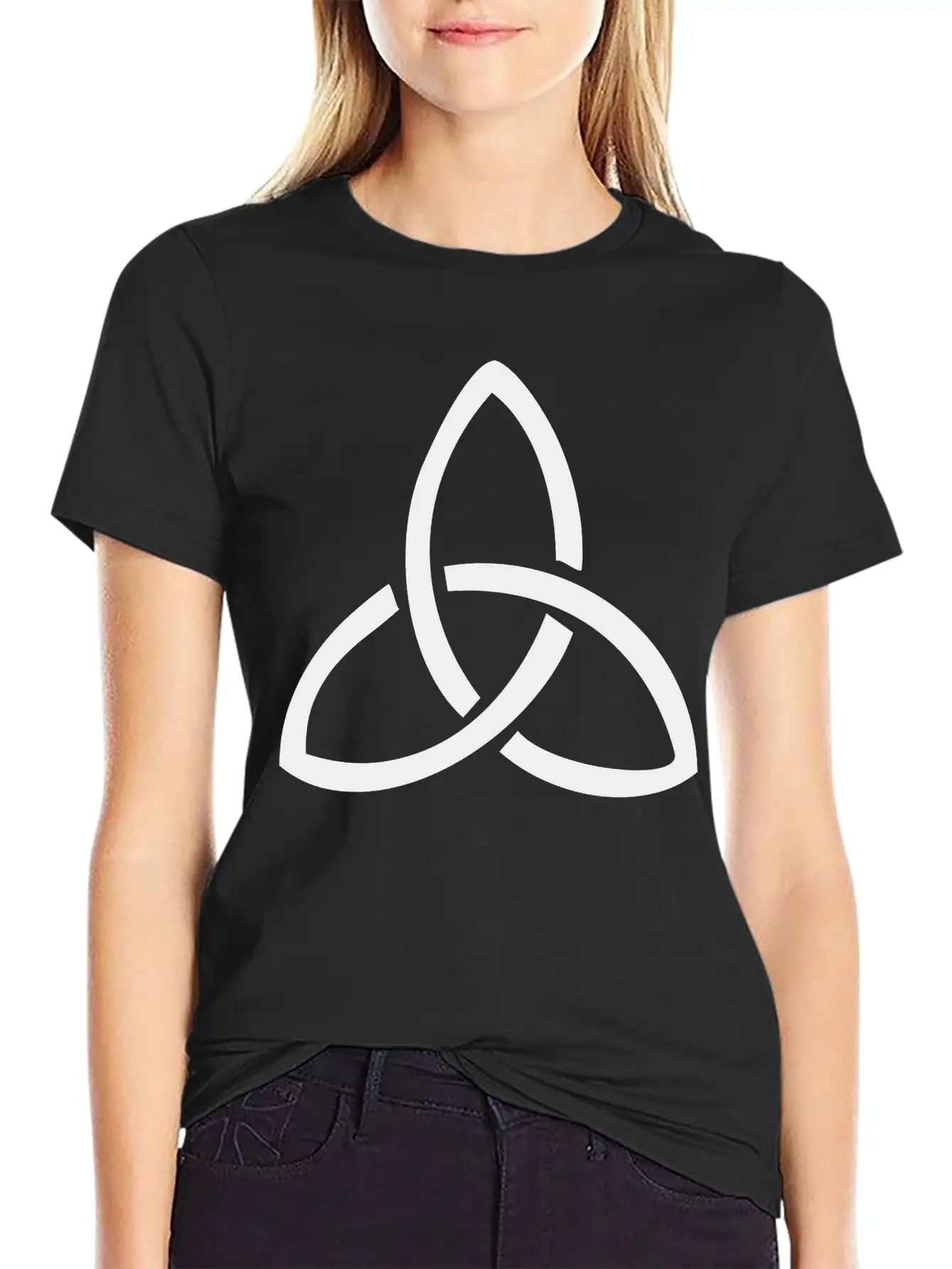 Trinity Knot Unisex Casual T-Shirt – Clean Design For Daily Comfort