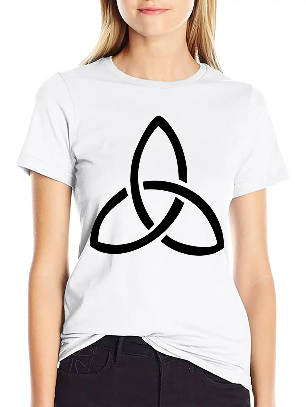 Trinity Knot Unisex Casual T-Shirt – Clean Design For Daily Comfort