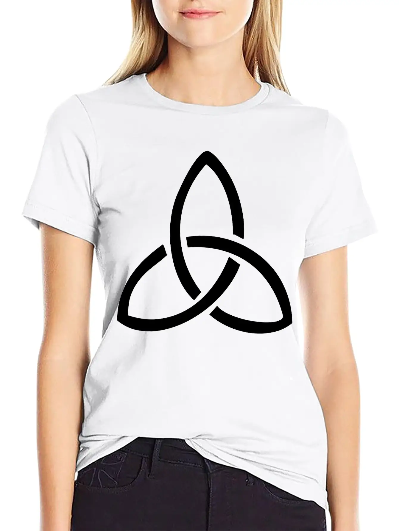 Trinity Knot Unisex Casual T-Shirt – Clean Design For Daily Comfort