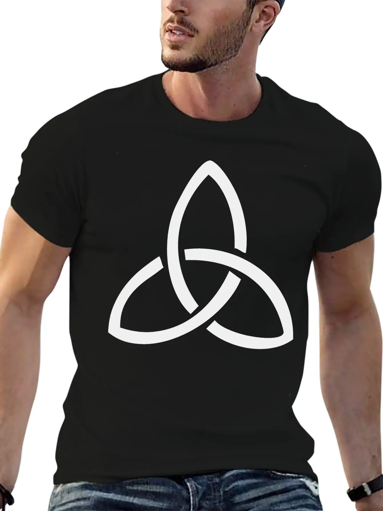 Trinity Knot Unisex Casual T-Shirt – Clean Design For Daily Comfort