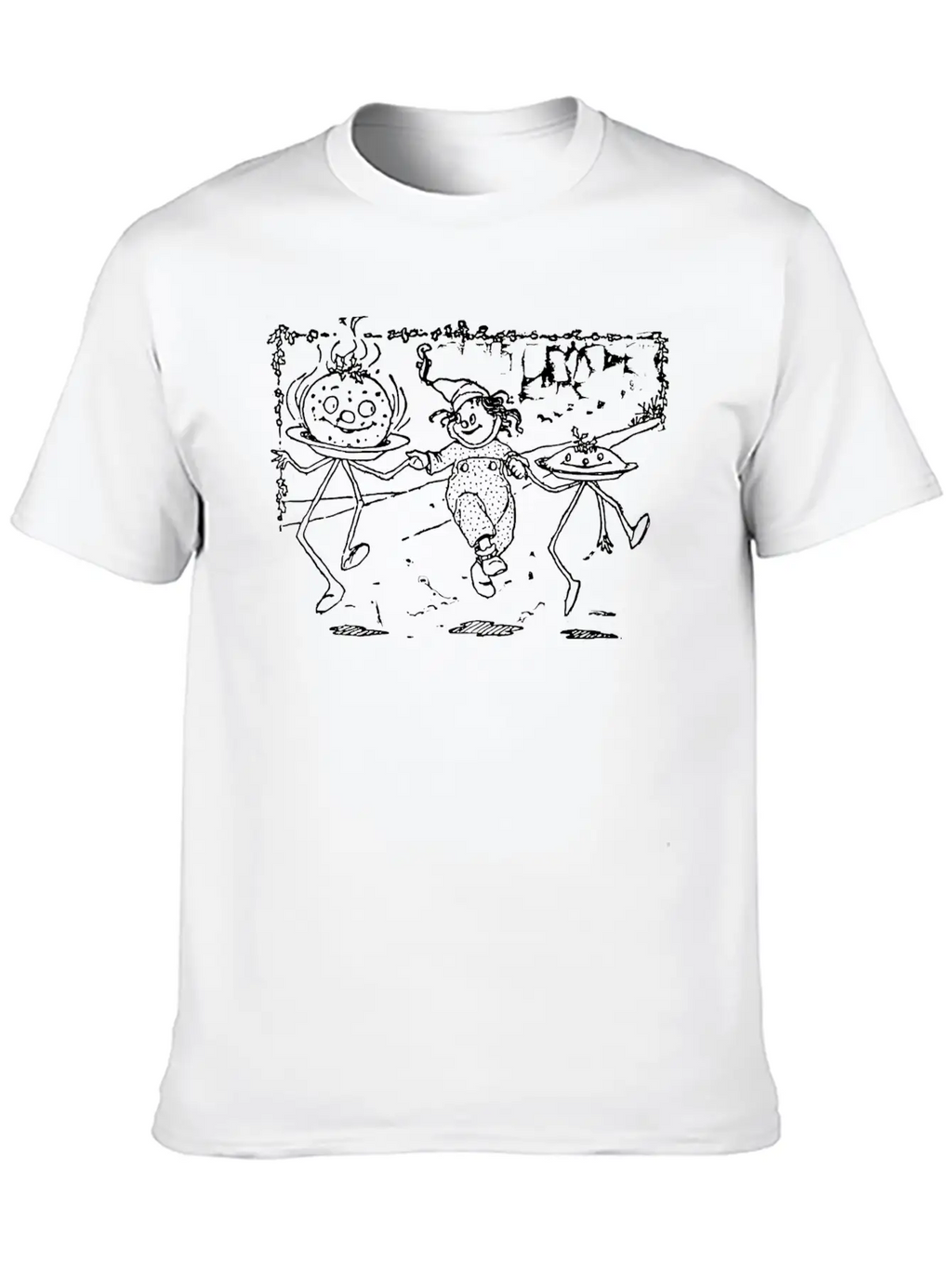 Trippy Dancer Unisex Short Sleeve Soft Cotton T-Shirt – Casual Everyday Wear