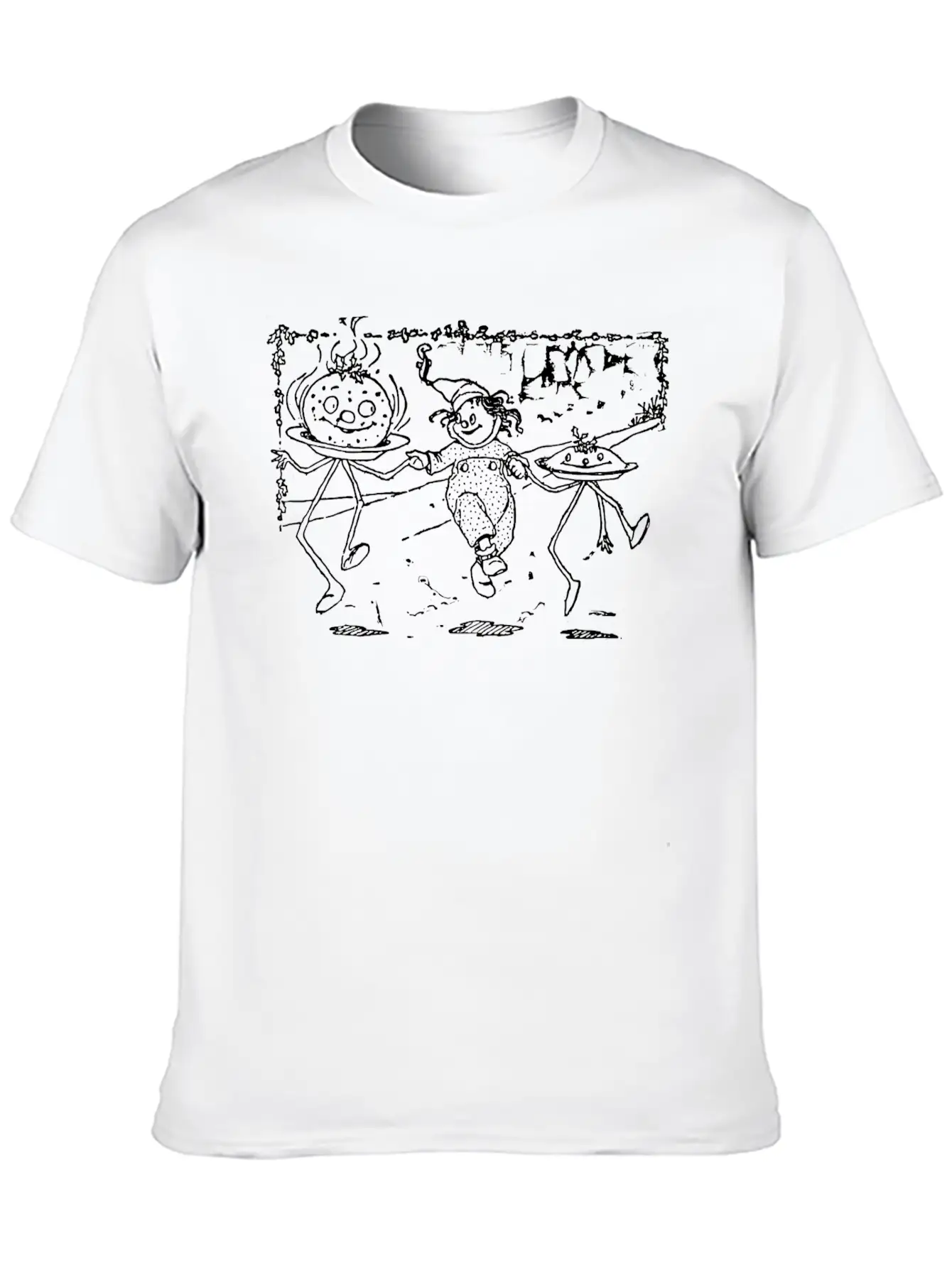 Trippy Dancer Unisex Short Sleeve Soft Cotton T-Shirt – Casual Everyday Wear