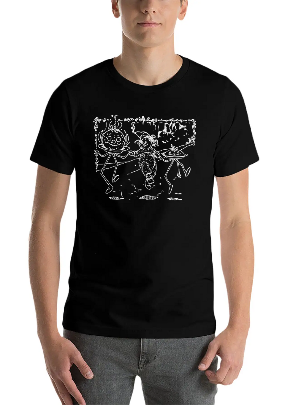 Trippy Dancer Unisex Short Sleeve Soft Cotton T-Shirt – Casual Everyday Wear