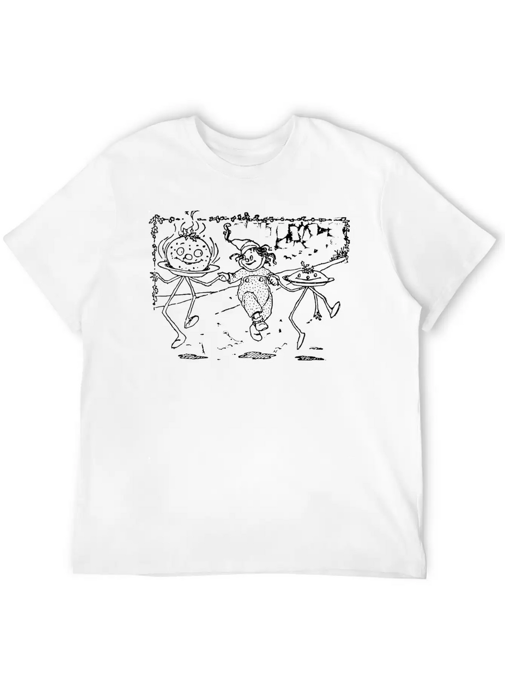 Trippy Dancer Unisex Short Sleeve Soft Cotton T-Shirt – Casual Everyday Wear