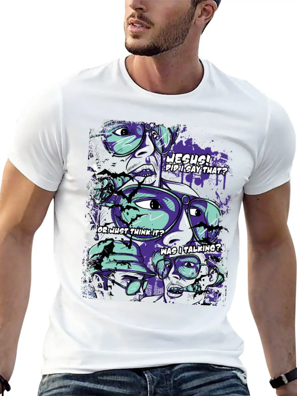 Trippy – Ride 2 Casual Graphic T-Shirt – Simple And Comfortable Daily Wear