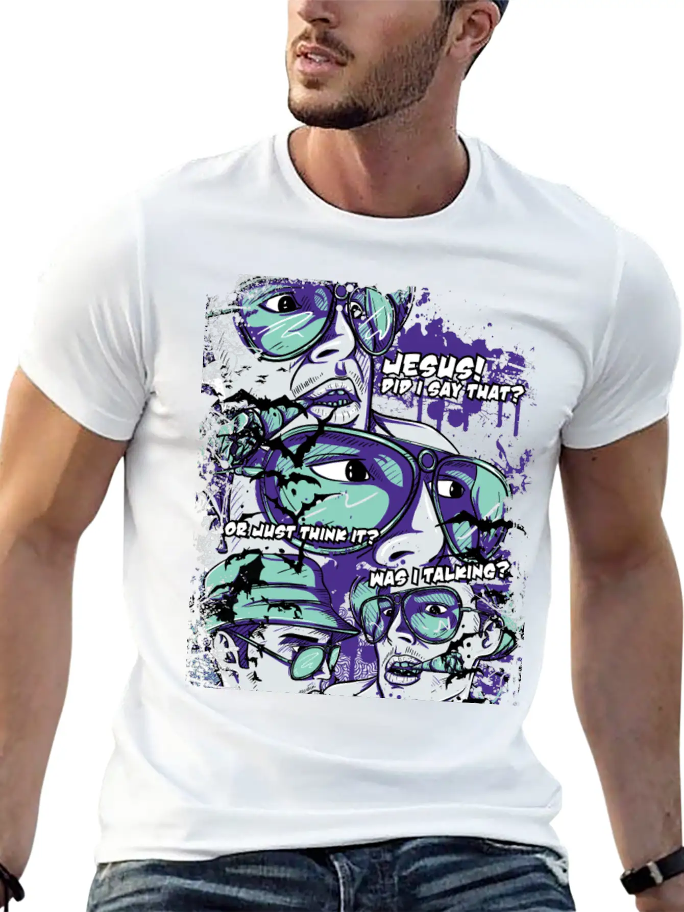 Trippy – Ride 2 Casual Graphic T-Shirt – Simple And Comfortable Daily Wear