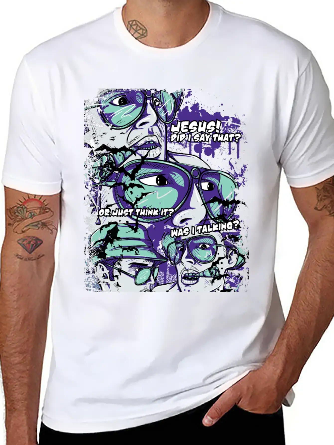 Trippy – Ride 2 Casual Graphic T-Shirt – Simple And Comfortable Daily Wear