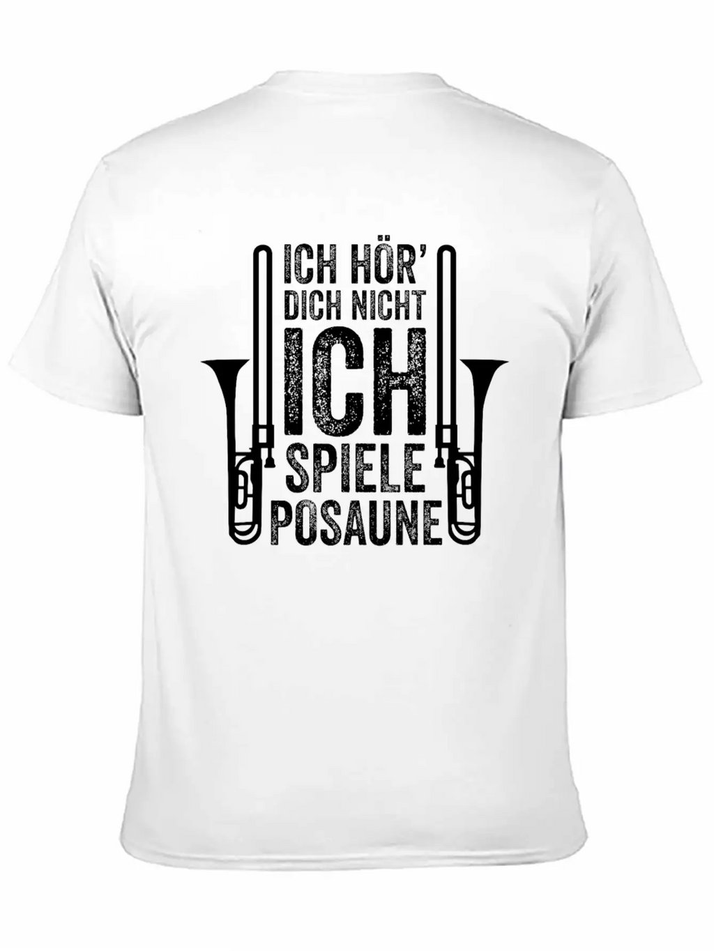 Trombone Classical Music Unisex Casual T-Shirt – Clean Design For Daily Comfort