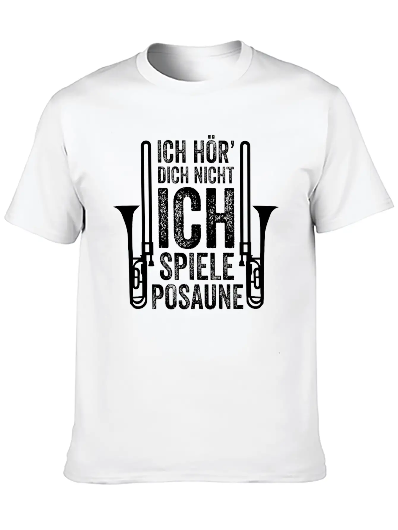Trombone Classical Music Unisex Casual T-Shirt – Clean Design For Daily Comfort