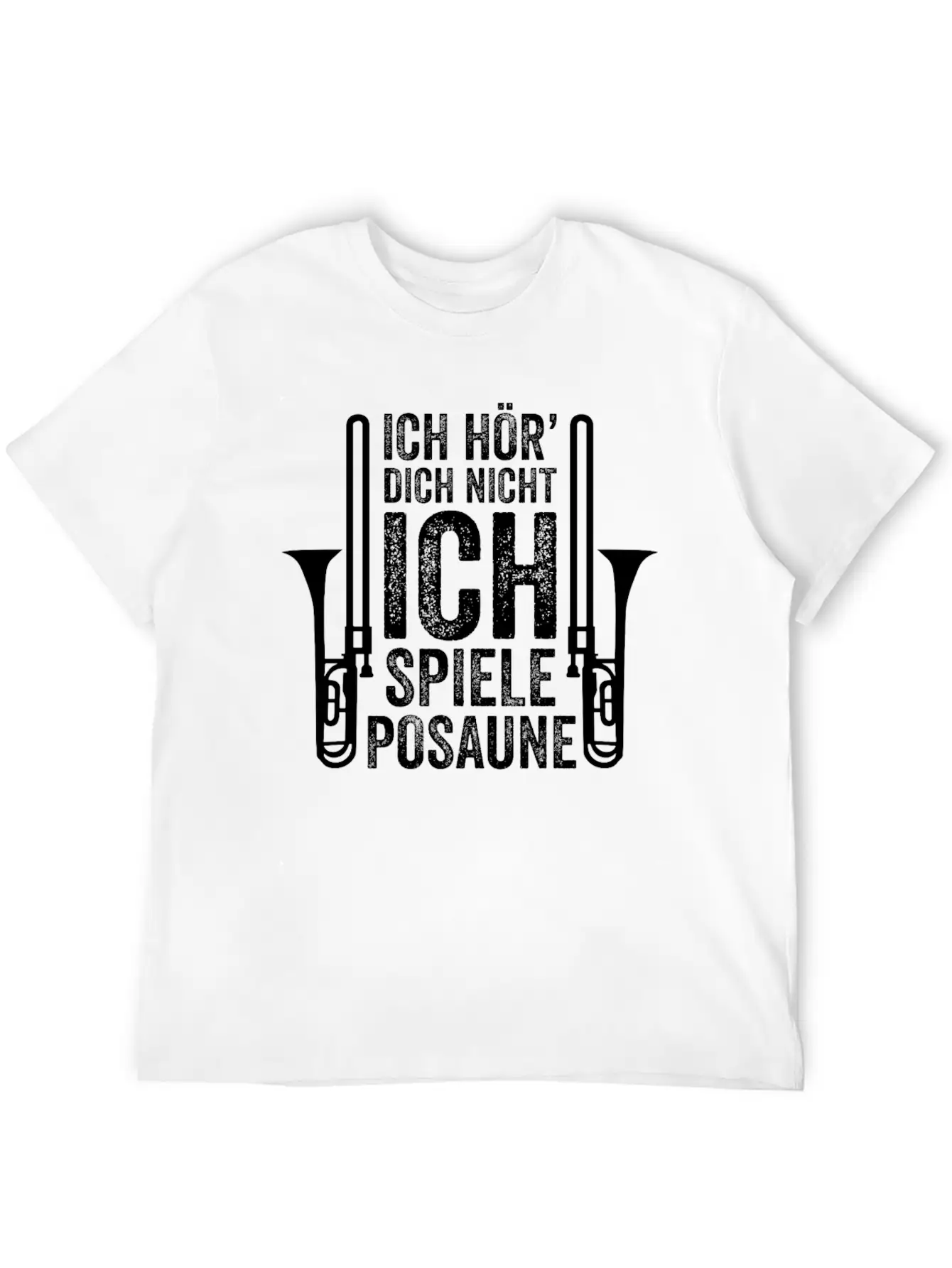 Trombone Classical Music Unisex Casual T-Shirt – Clean Design For Daily Comfort
