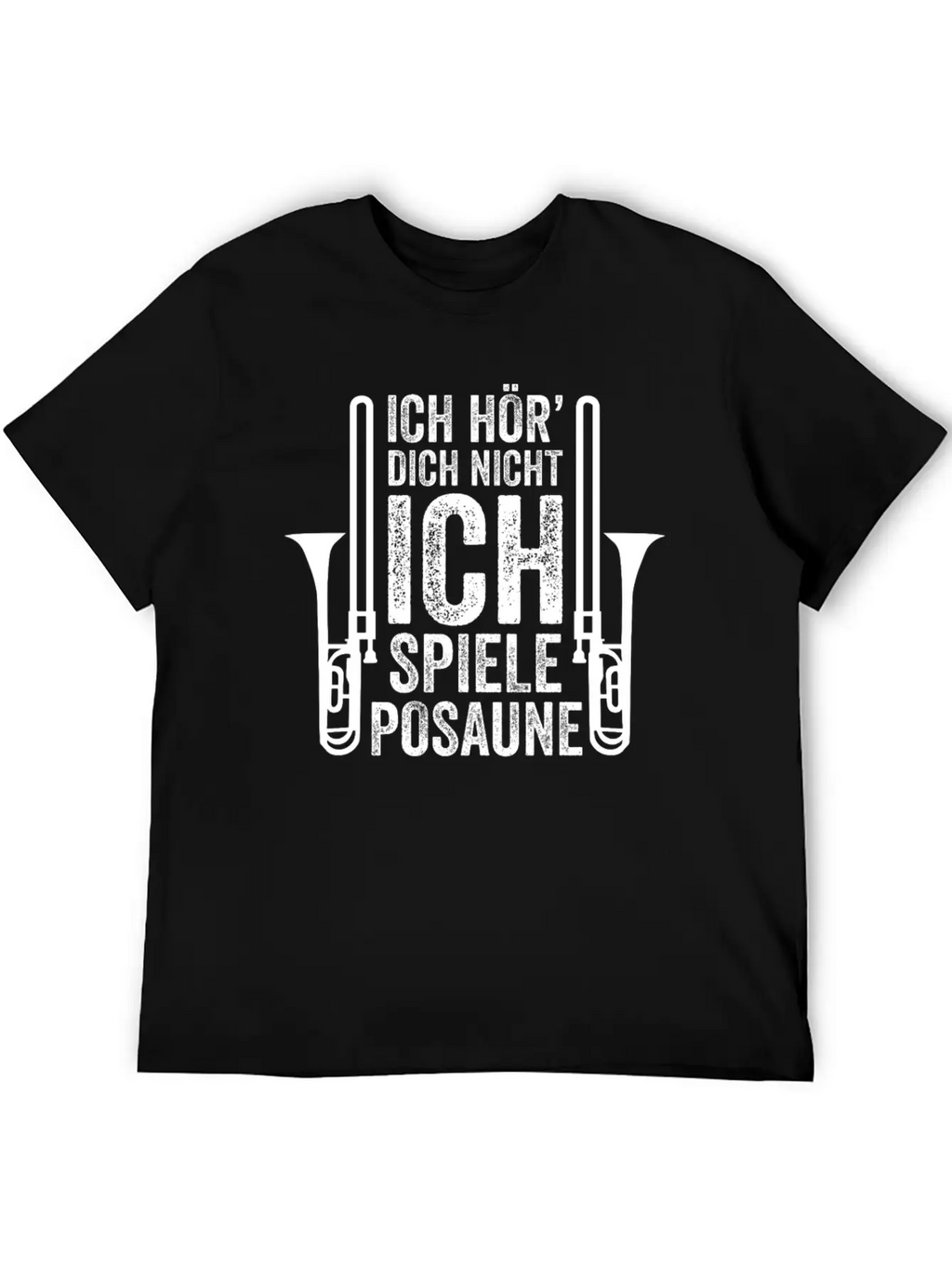 Trombone Classical Music Unisex Casual T-Shirt – Clean Design For Daily Comfort