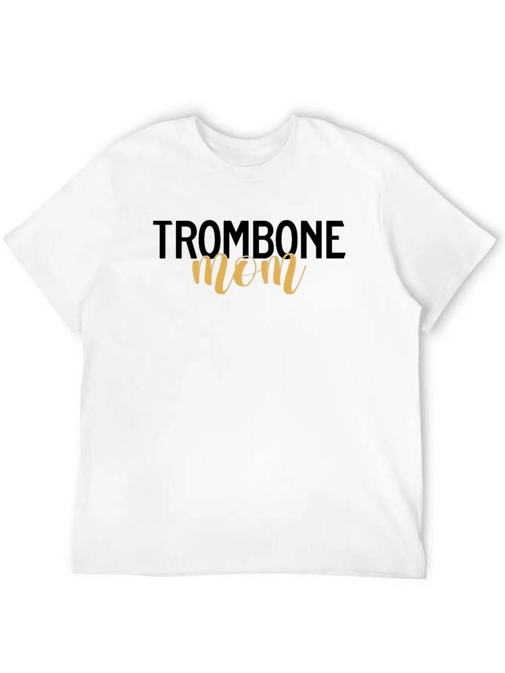 Trombone Mom Retro Player Trombonist Marching Band Unisex Casual T-Shirt – Clean Design For Daily Comfort