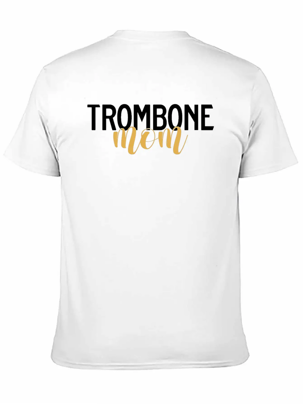 Trombone Mom Retro Player Trombonist Marching Band Unisex Casual T-Shirt – Clean Design For Daily Comfort
