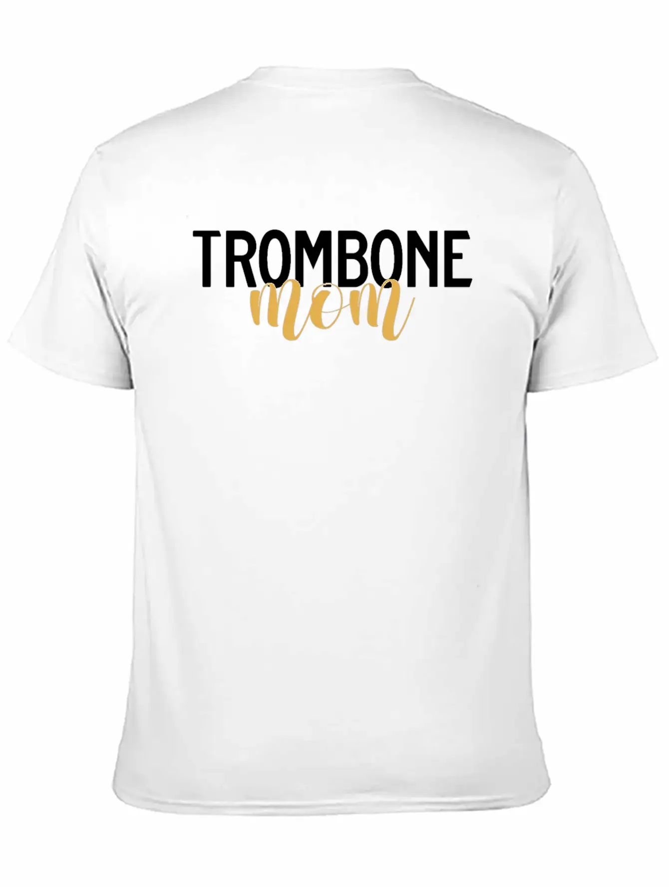 Trombone Mom Retro Player Trombonist Marching Band Unisex Casual T-Shirt – Clean Design For Daily Comfort