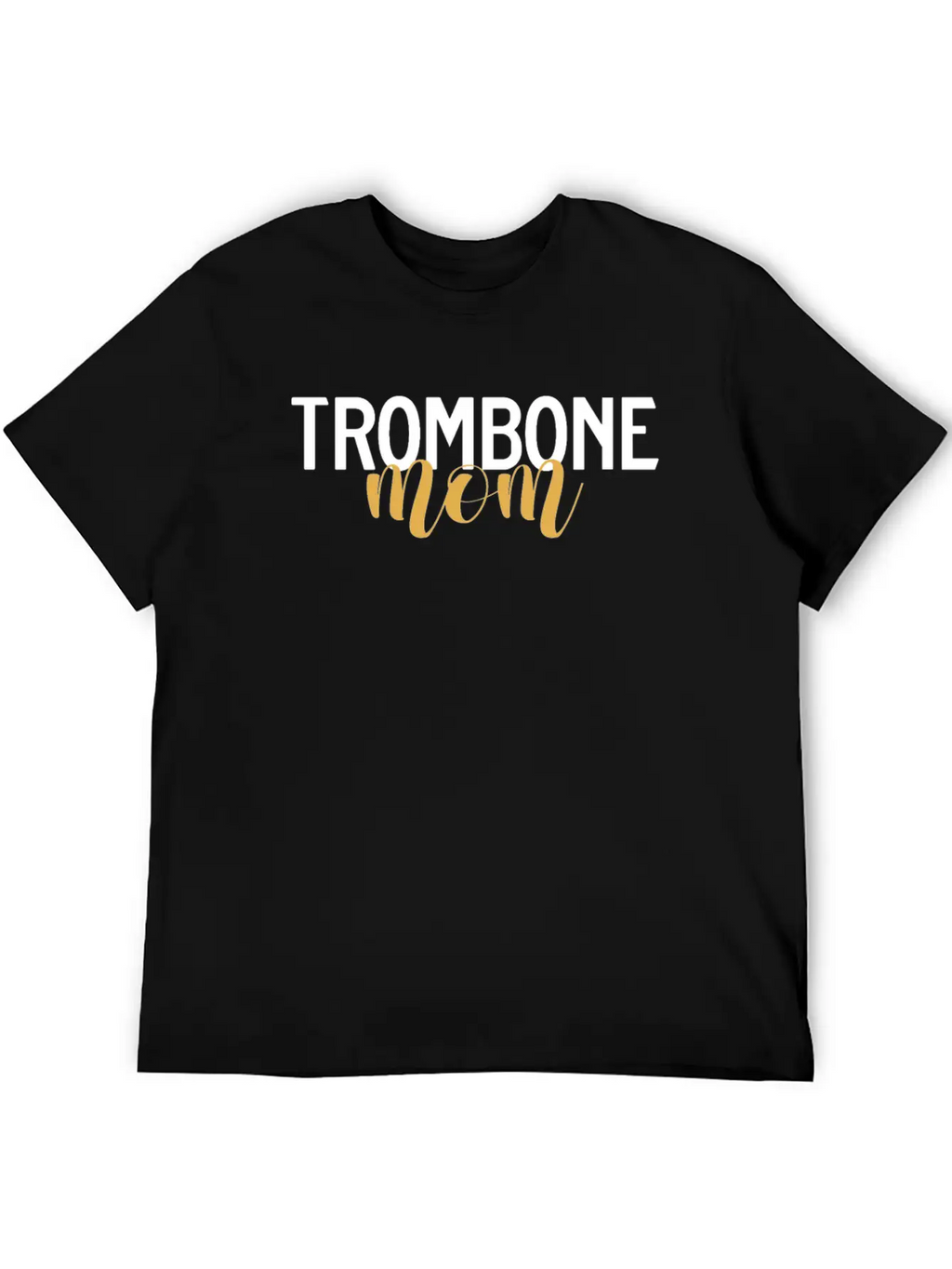 Trombone Mom Retro Player Trombonist Marching Band Unisex Casual T-Shirt – Clean Design For Daily Comfort