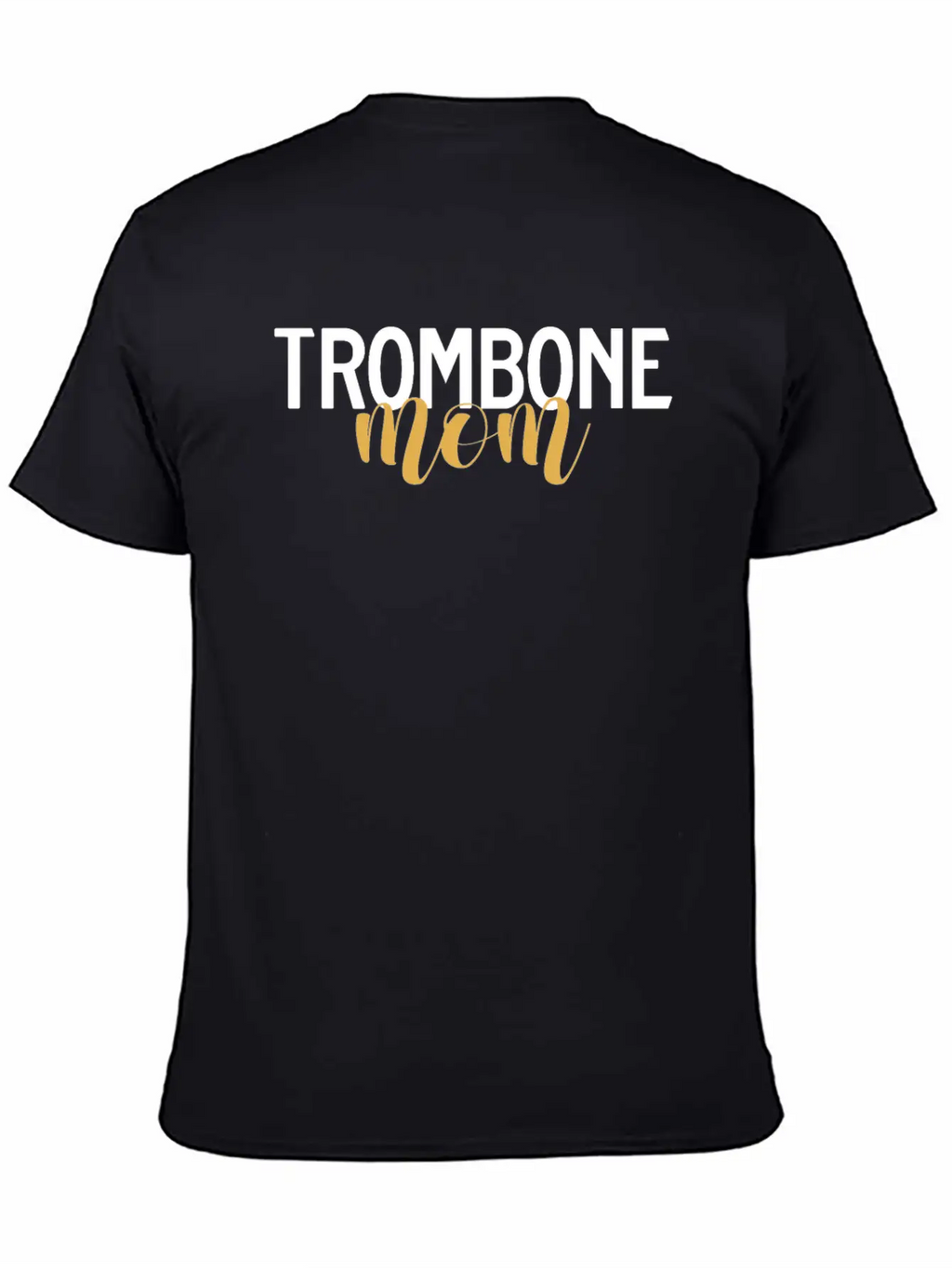 Trombone Mom Retro Player Trombonist Marching Band Unisex Casual T-Shirt – Clean Design For Daily Comfort