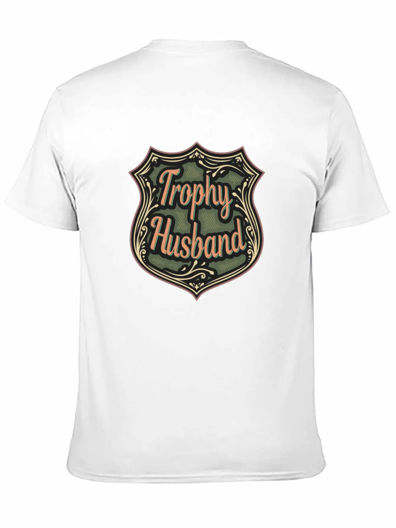 Trophy Husband Funny T-Shirt Unisex Casual T-Shirt – Clean Design For Daily Comfort
