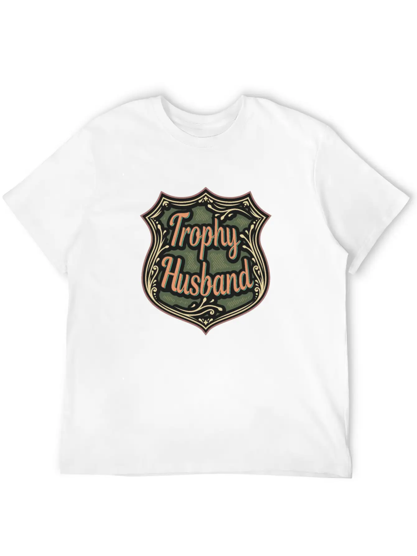 Trophy Husband Funny T-Shirt Unisex Casual T-Shirt – Clean Design For Daily Comfort