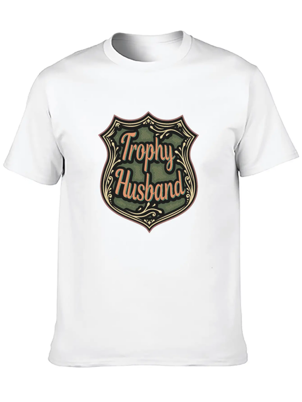 Trophy Husband Funny T-Shirt Unisex Casual T-Shirt – Clean Design For Daily Comfort