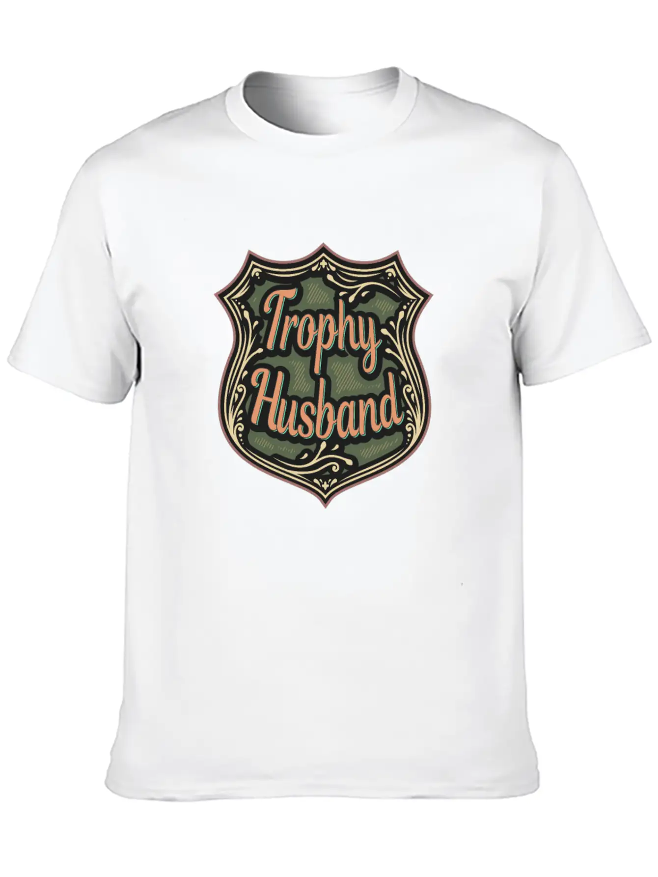 Trophy Husband Funny T-Shirt Unisex Casual T-Shirt – Clean Design For Daily Comfort