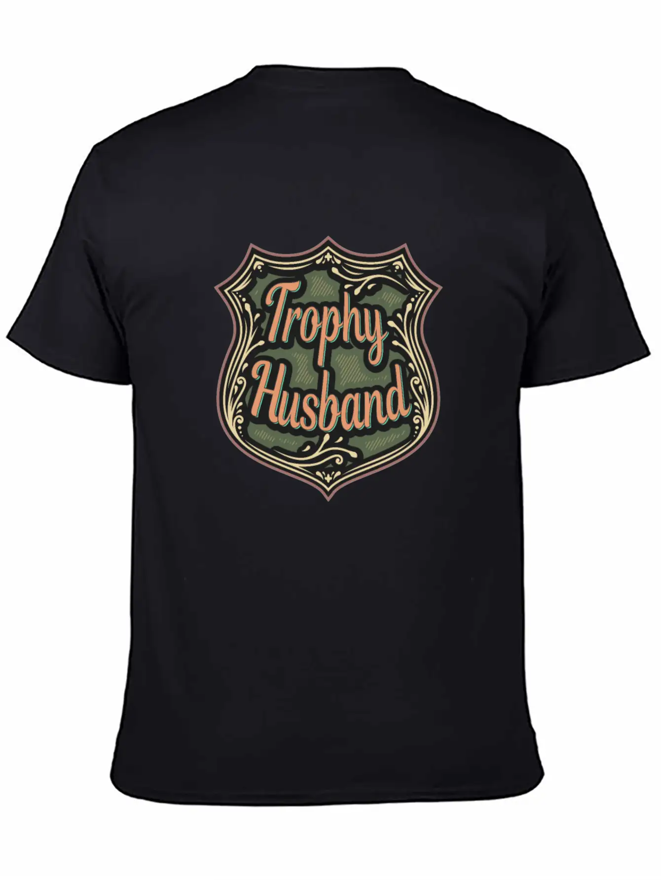 Trophy Husband Funny T-Shirt Unisex Casual T-Shirt – Clean Design For Daily Comfort