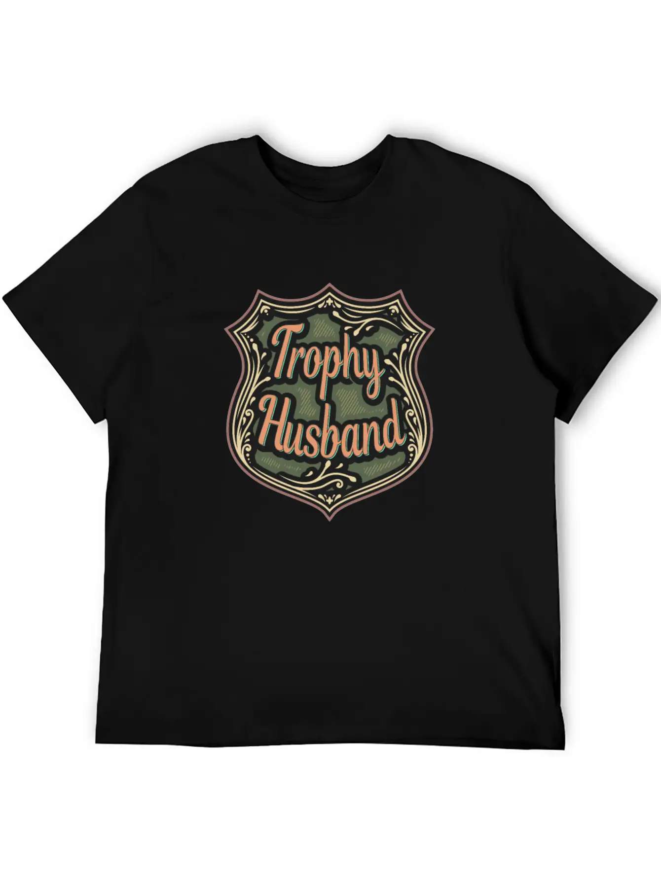 Trophy Husband Funny T-Shirt Unisex Casual T-Shirt – Clean Design For Daily Comfort
