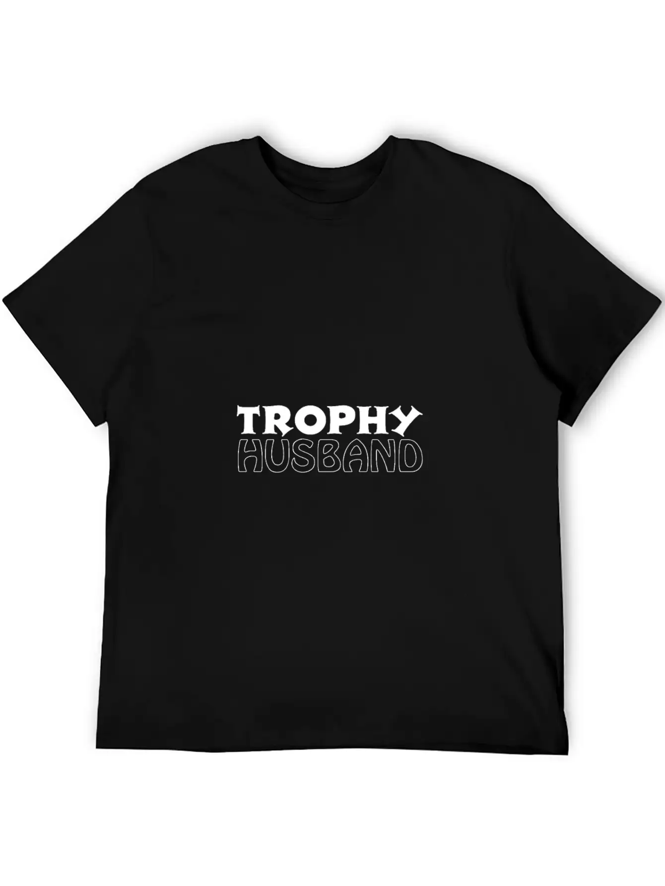 Trophy Husband Unisex Casual T-Shirt – Clean Design For Daily Comfort